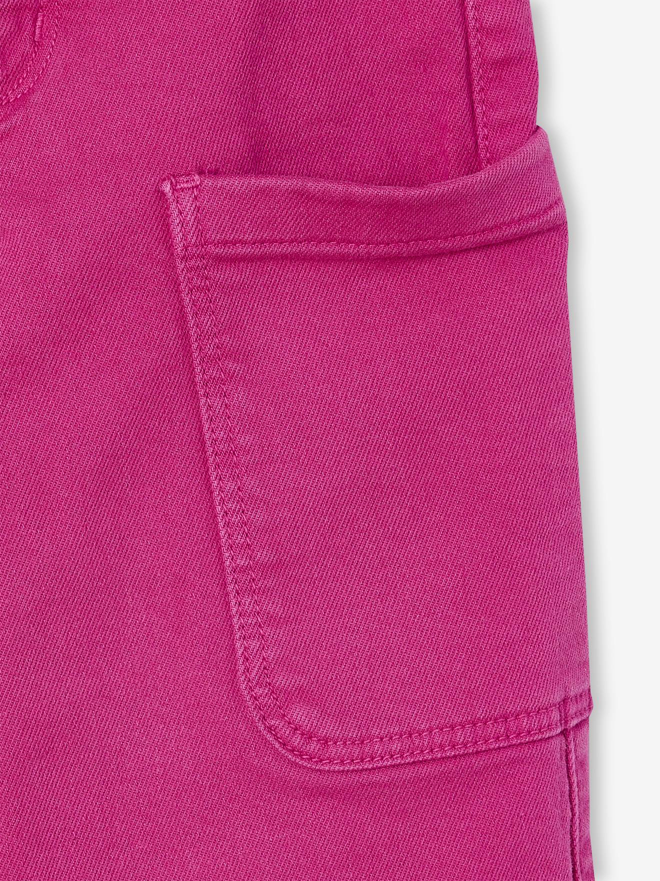 Thumbnail - Weite Mädchen Cargohose aus Stretch