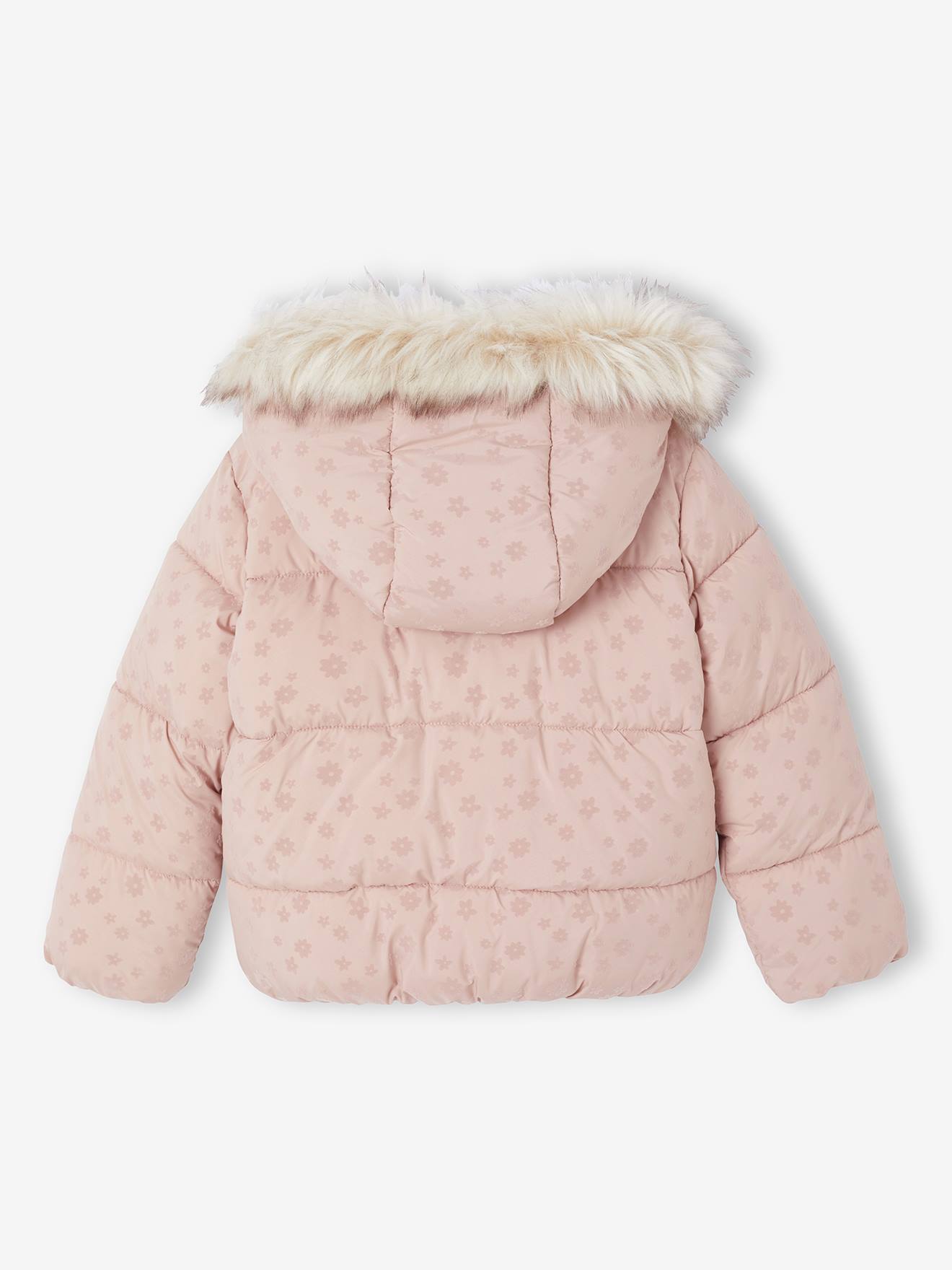 Thumbnail - Mädchen Steppjacke mit Kapuze und Fleecefutter