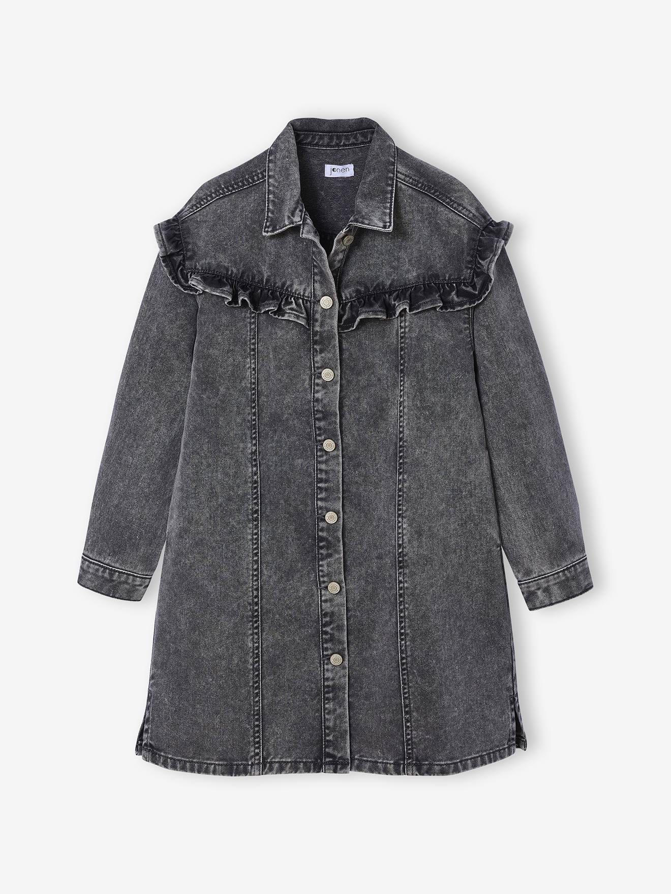 Jeanskleid mit Volants JONEN Mädchen er denim