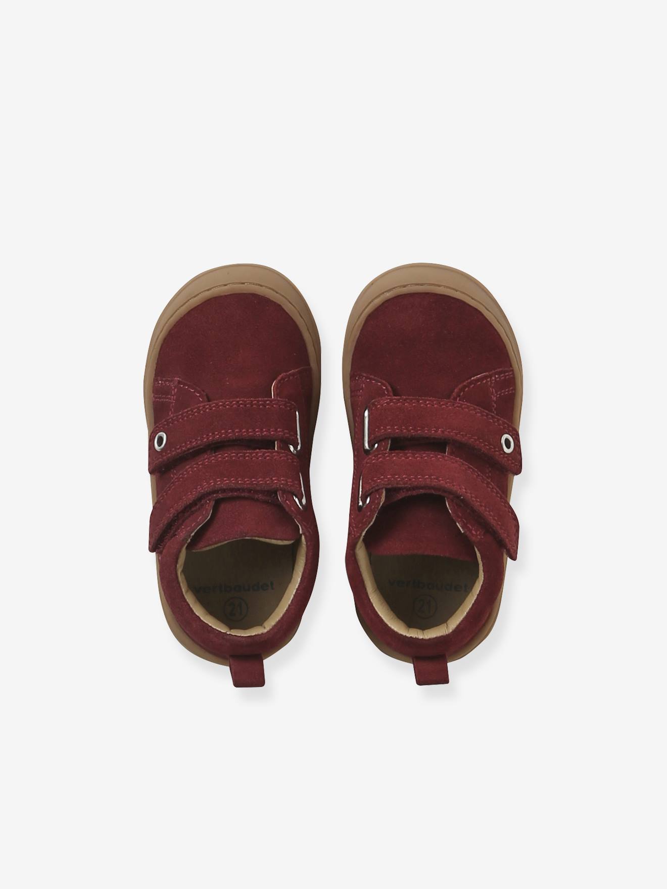 Thumbnail - Baby Lauflernschuhe mit Klett aus weichem Leder