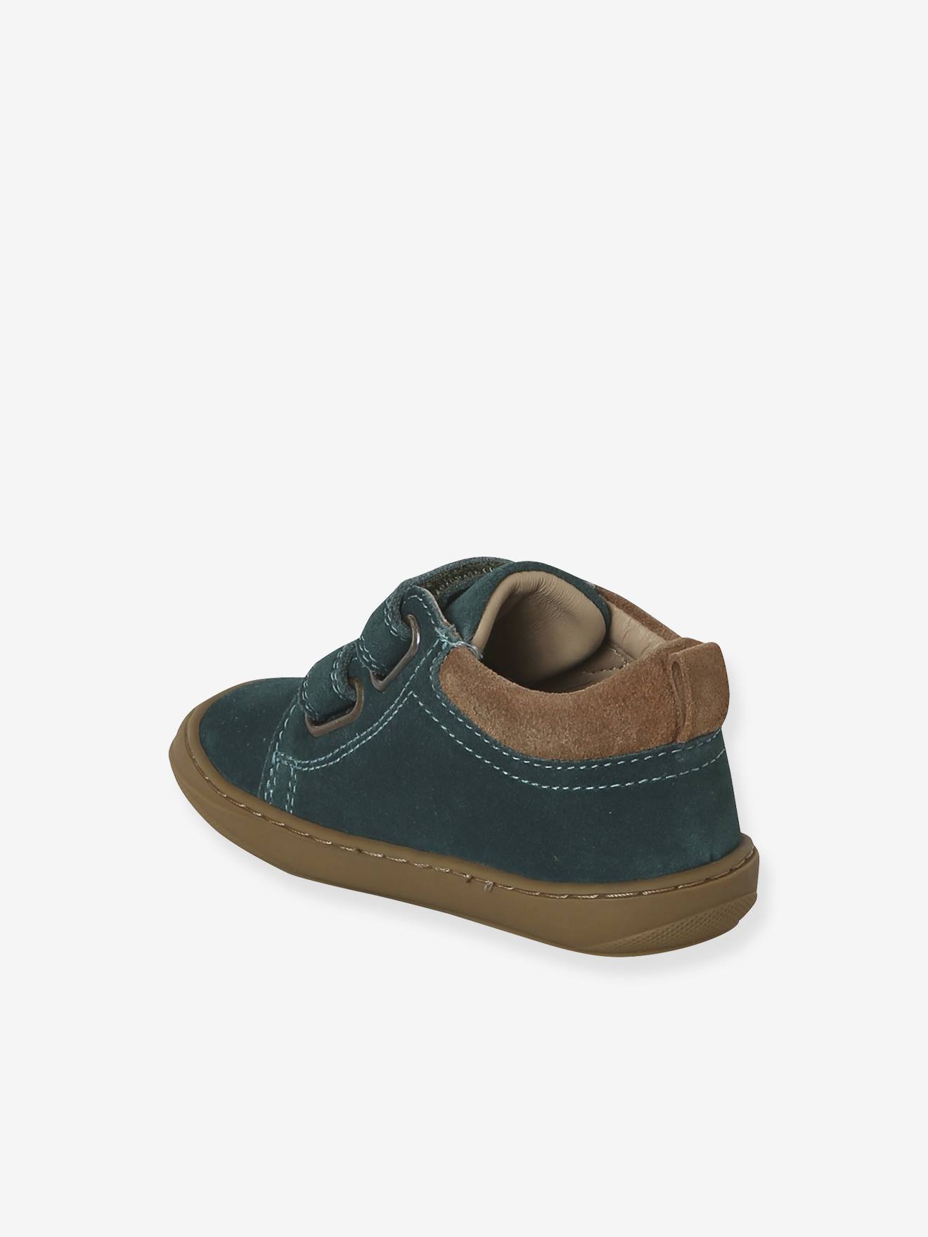 Thumbnail - Baby Lauflernschuhe mit Klett aus weichem Leder
