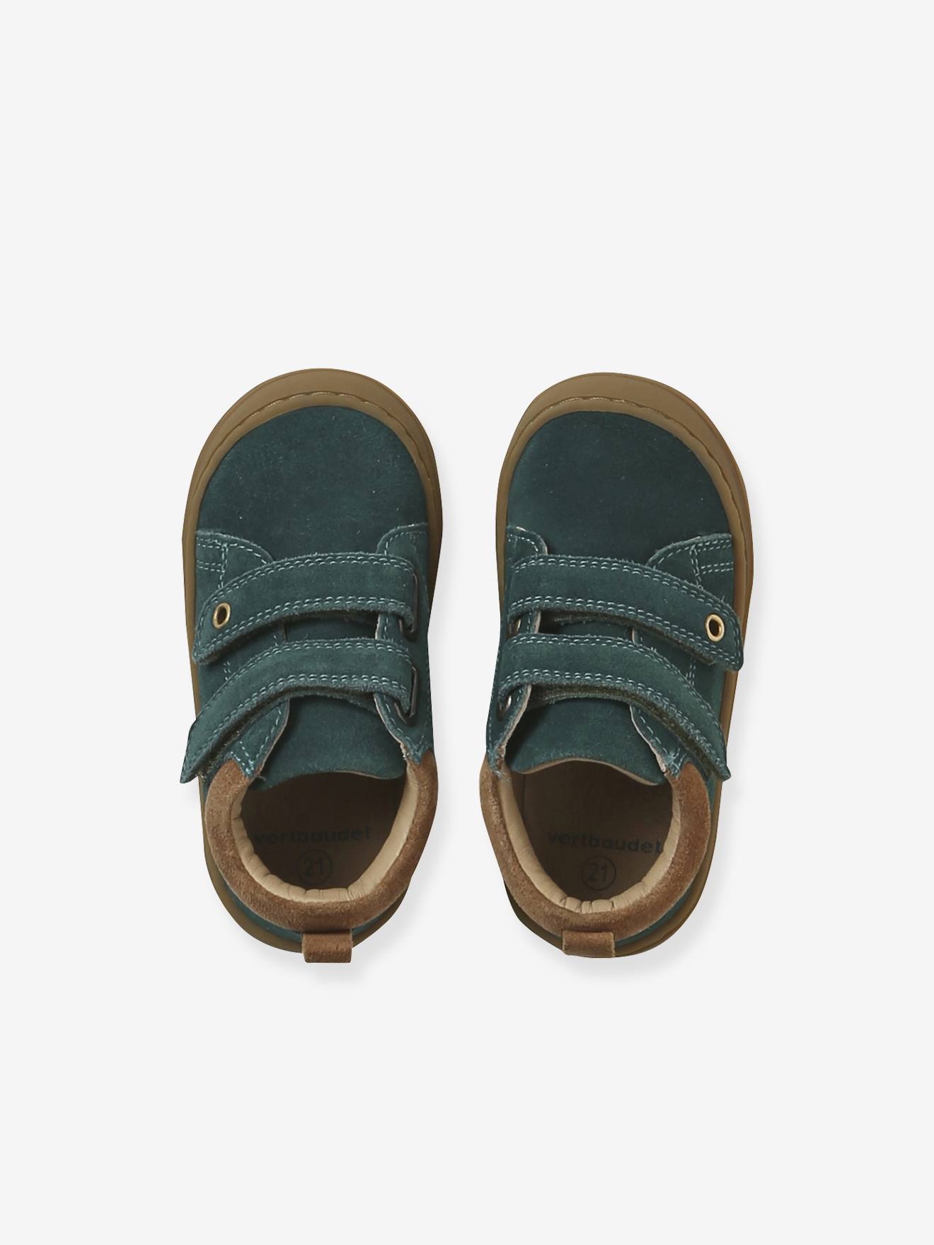 Thumbnail - Baby Lauflernschuhe mit Klett aus weichem Leder