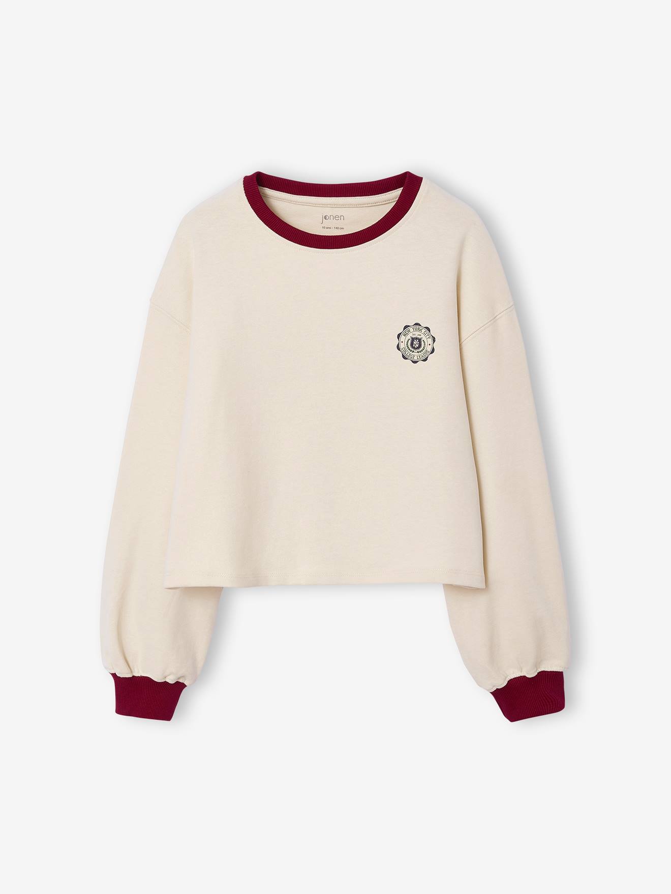 Thumbnail - Mädchen Cropped-Shirt mit Motiv hinten JONEN