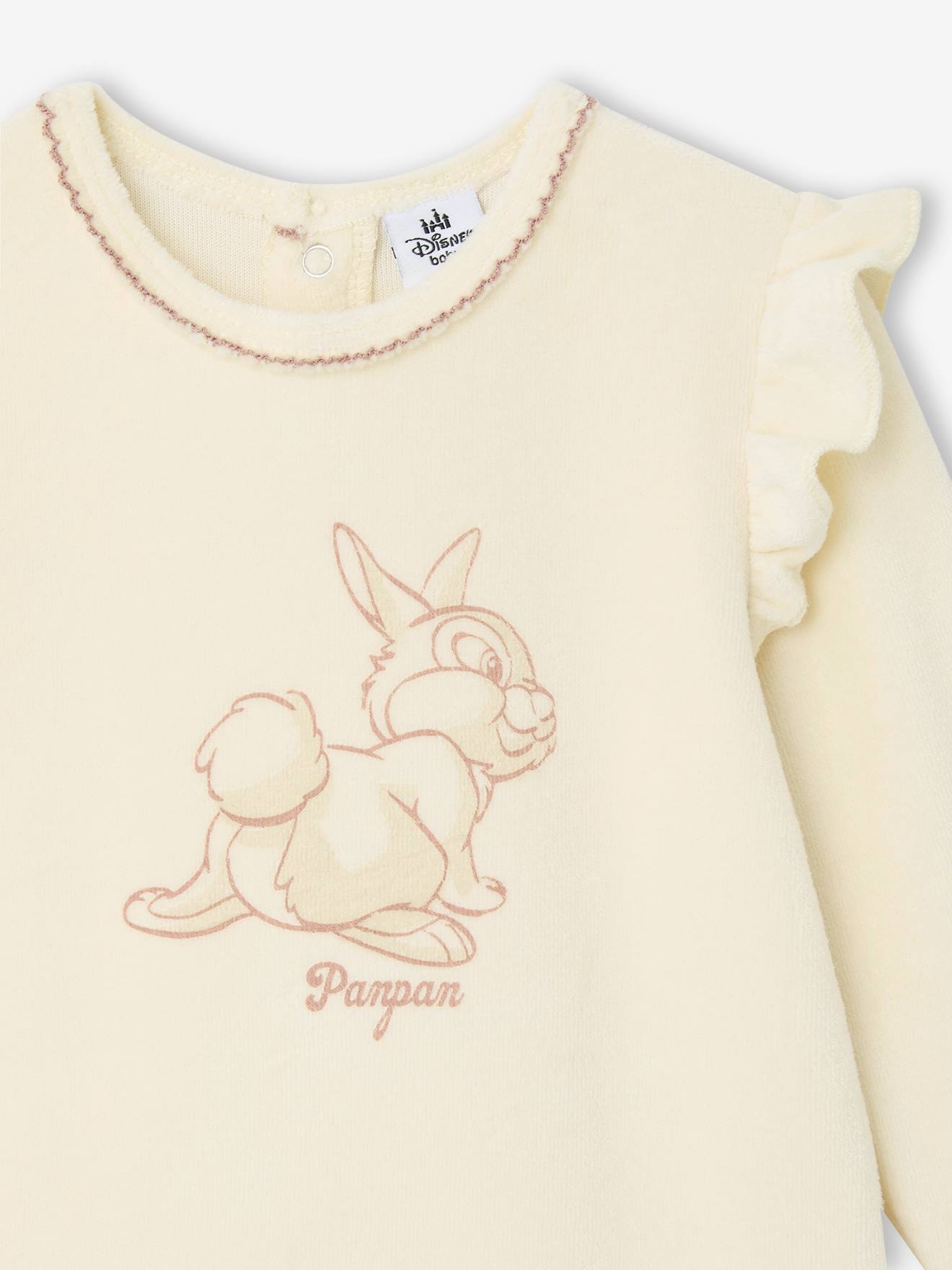 Thumbnail - Samt-Schlafanzug mit Rüschen und Klopfer-Motiv Disney Animals