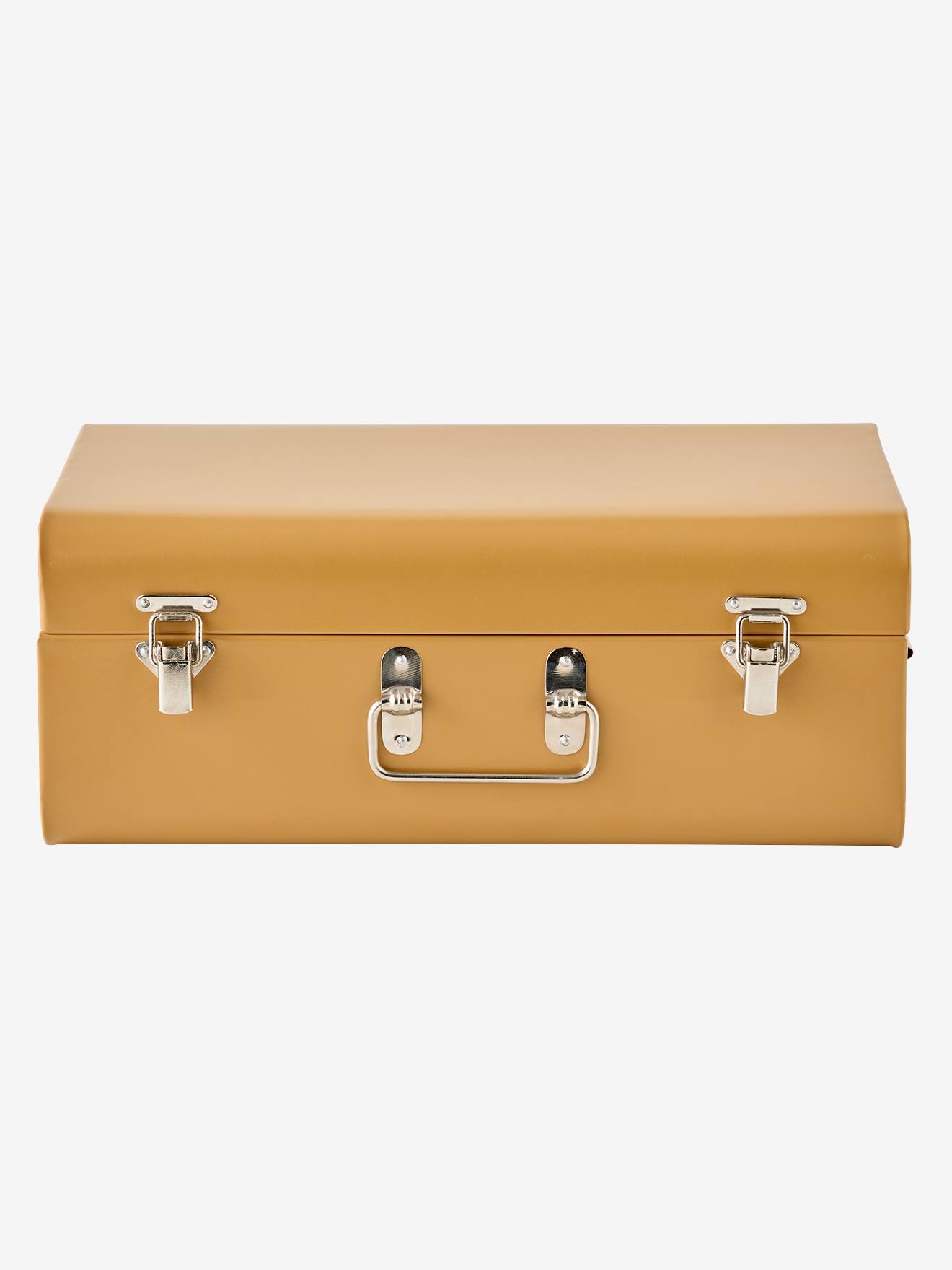 Thumbnail - 2er-Set Kinder Aufbewahrungskoffer aus Metall zimt