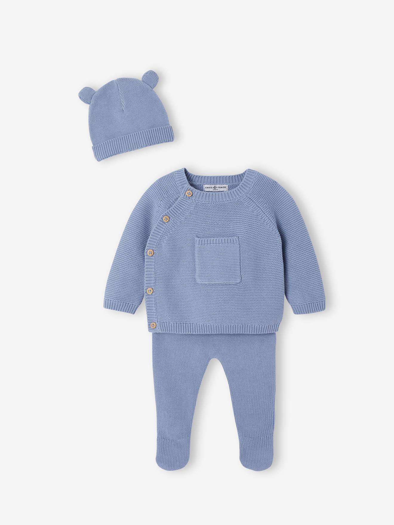 Thumbnail - Baby Strick-Set ENVIE DE FRAISE