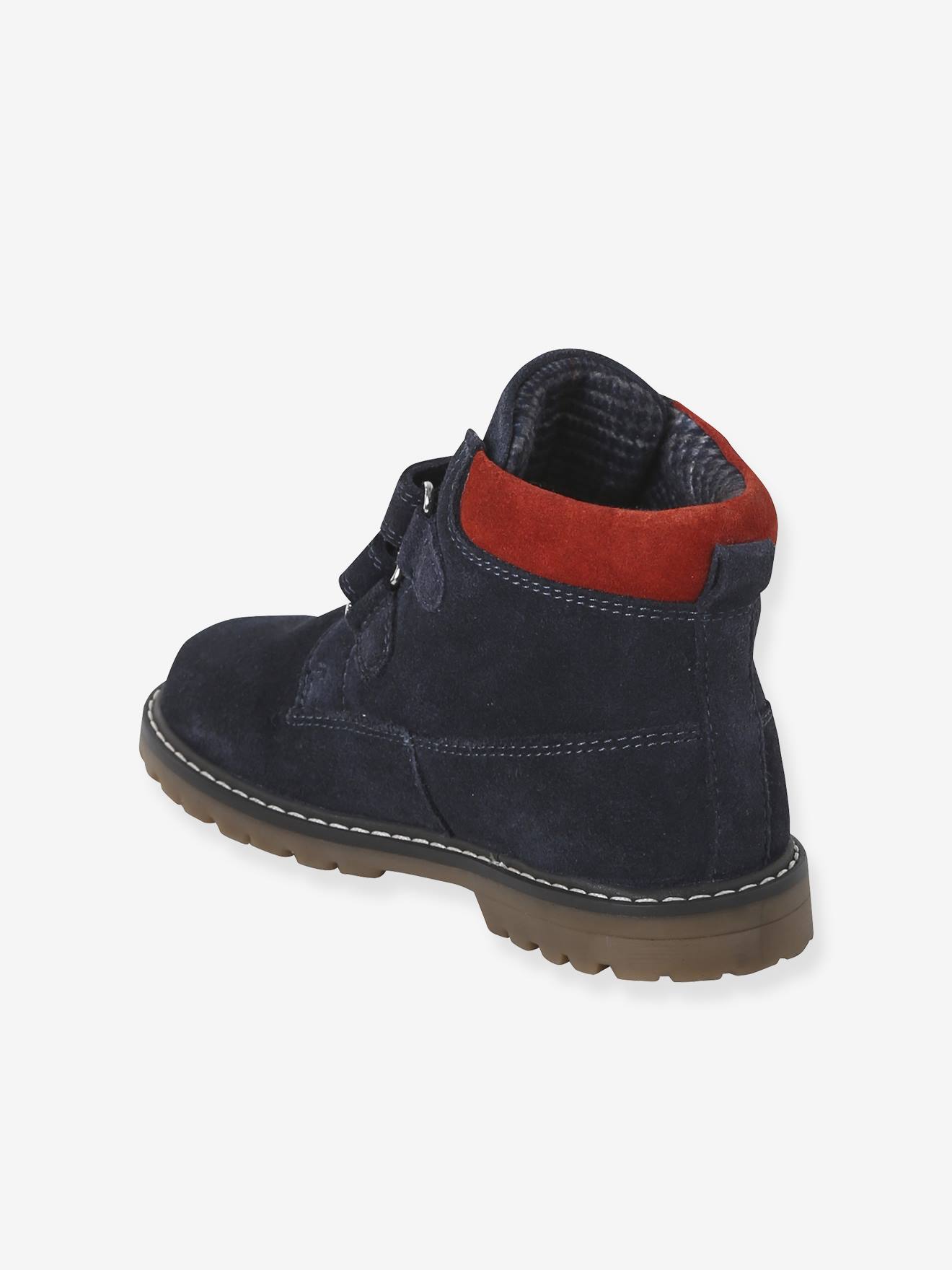 Thumbnail - Jungen Leder-Boots mit Klettverschluss