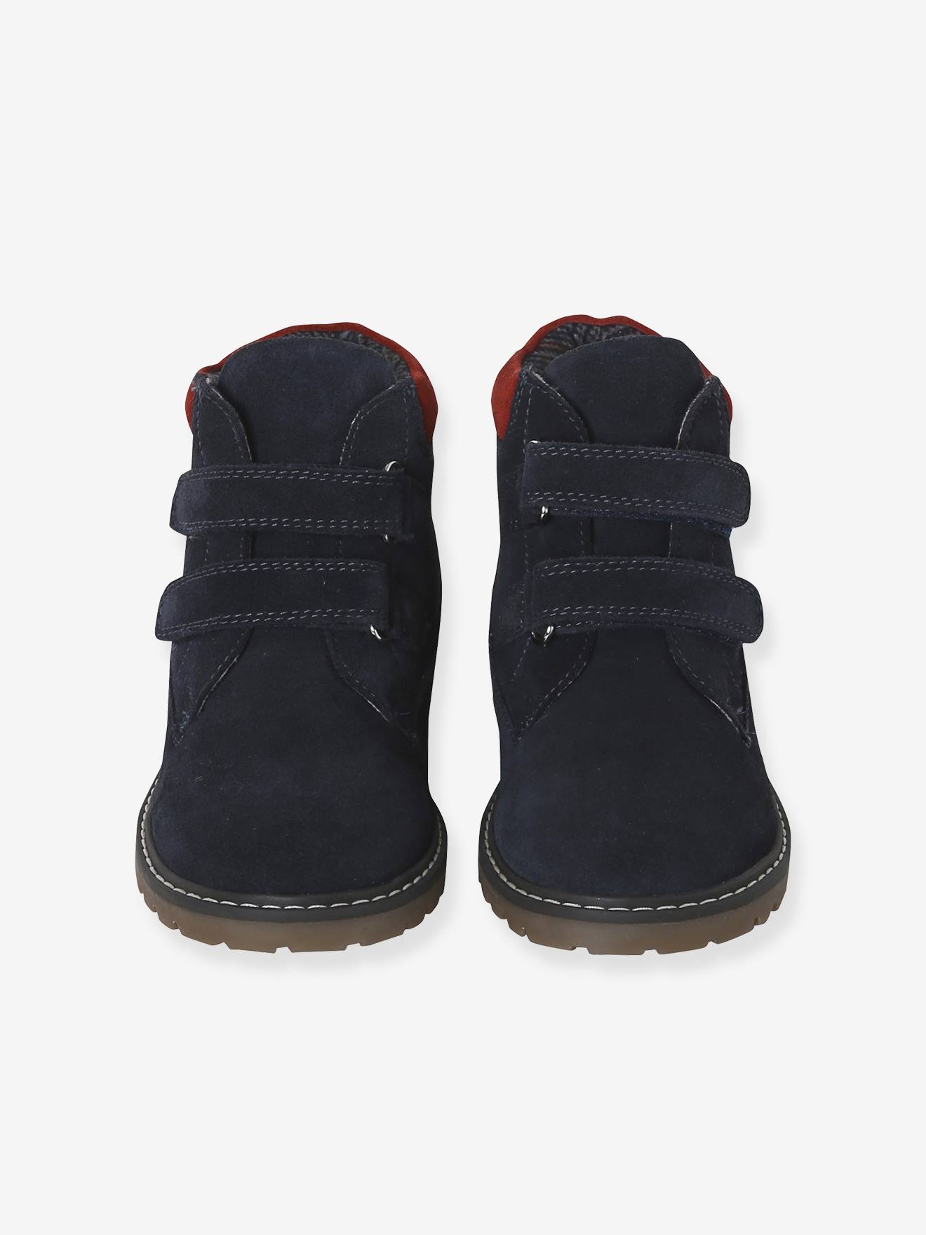 Thumbnail - Jungen Leder-Boots mit Klettverschluss