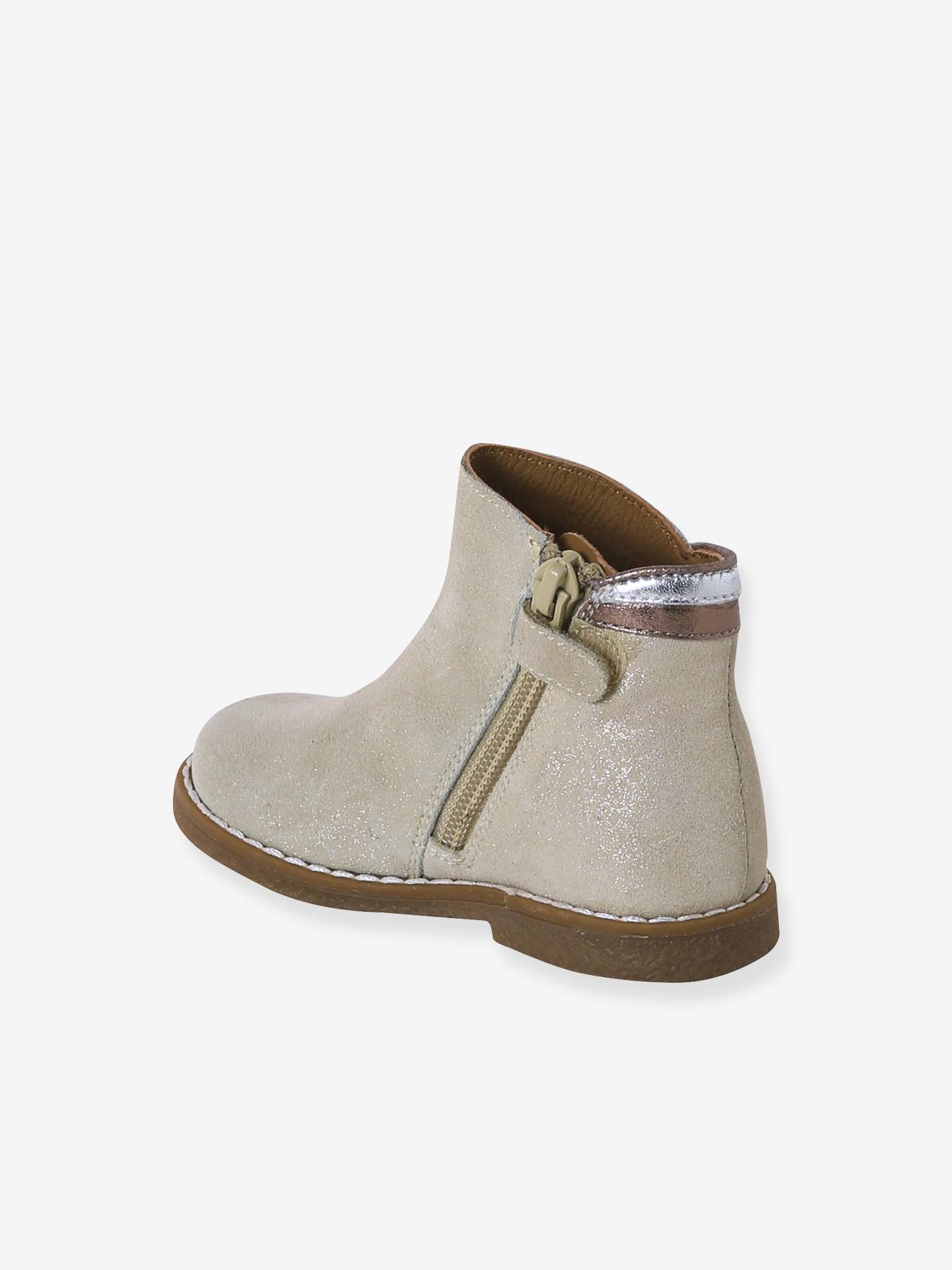 Thumbnail - Baby Boots mit Reißverschluss & Glanzeffekt