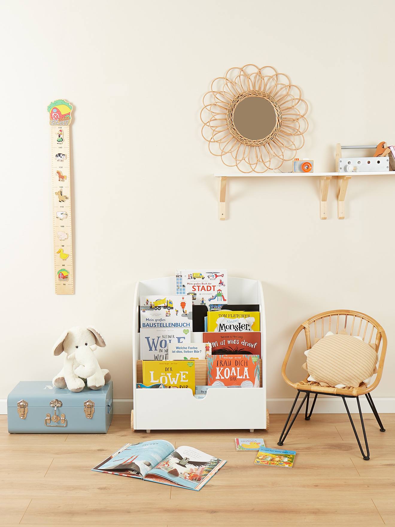 Thumbnail - Kinder Messlatte Holz