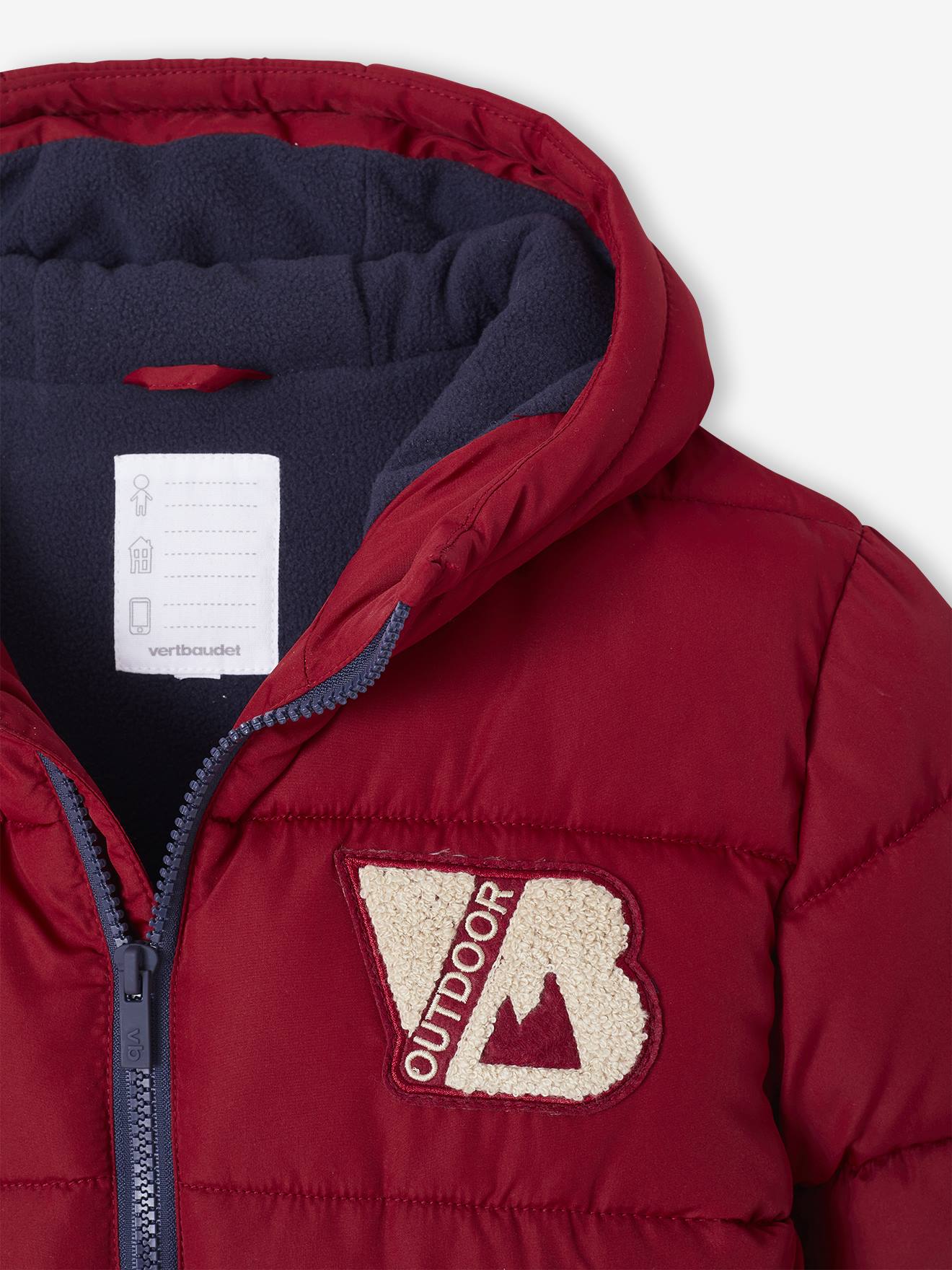 Thumbnail - Jungen Steppjacke im College-Stil mit Recycling-Polyester