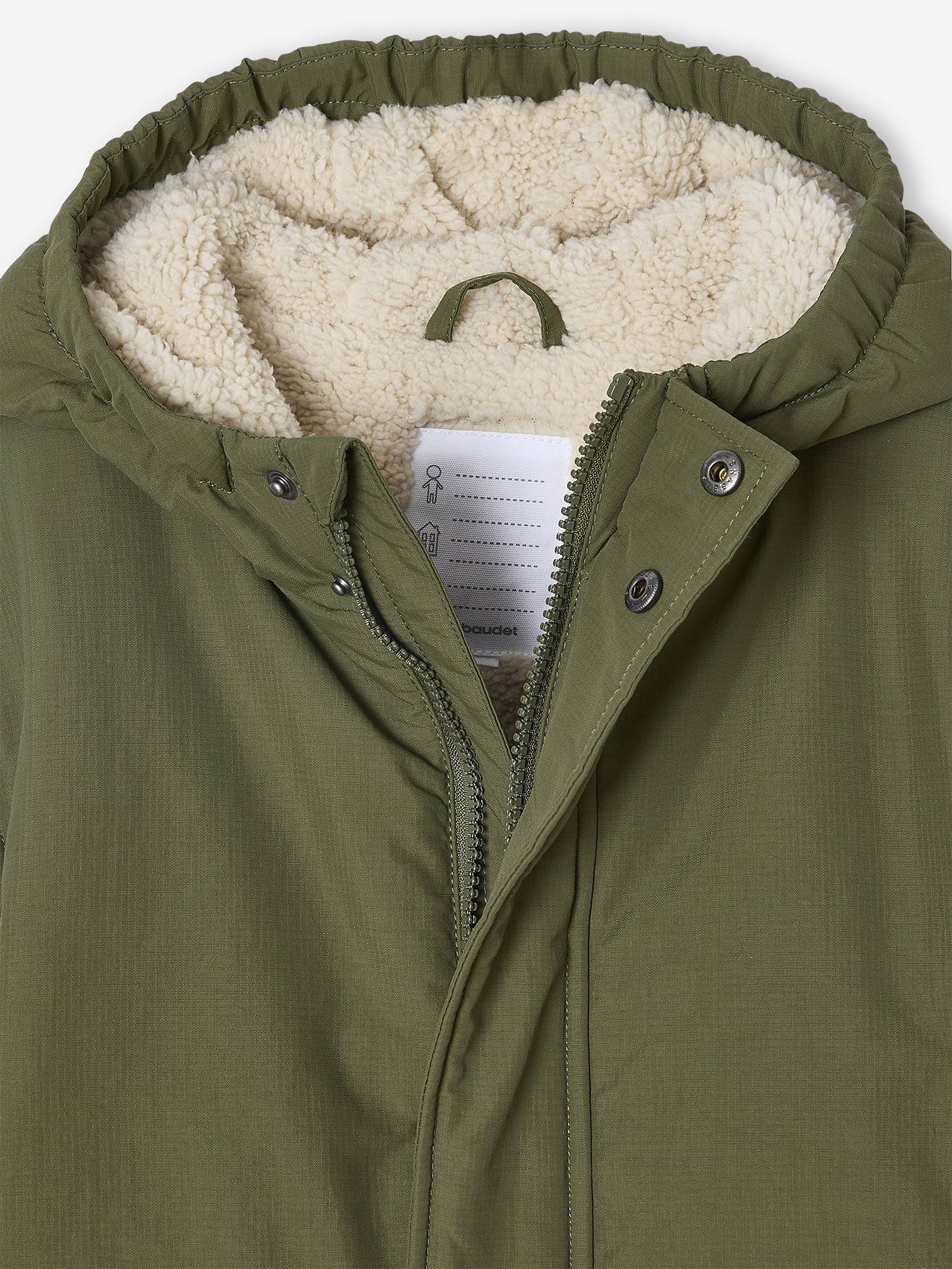 Thumbnail - Jungen Kapuzenparka mit Kuschelfutter und Recycling-Wattierung