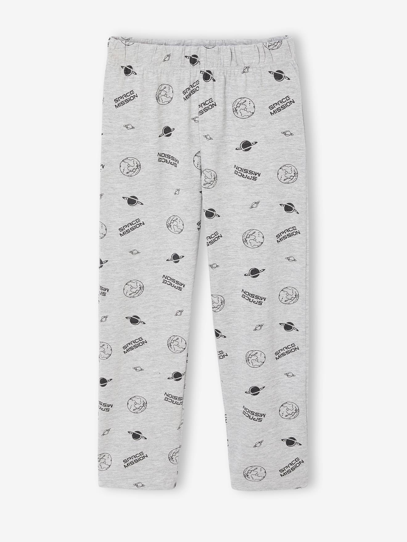 Thumbnail - Jungen Schlafanzug mit Leuchtprint NASA