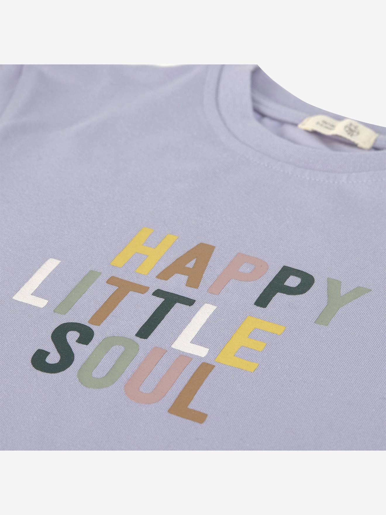 Thumbnail - Bedrucktes T-Shirt LITTLE GANG LÄSSIG aus Bio-Baumwolle