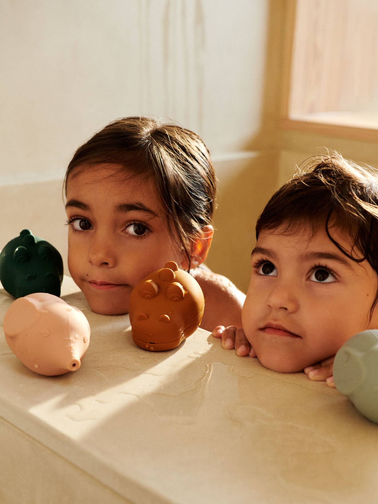 Thumbnail - 4er-Set Badespielzeug Tiere CAROLINA LIEWOOD