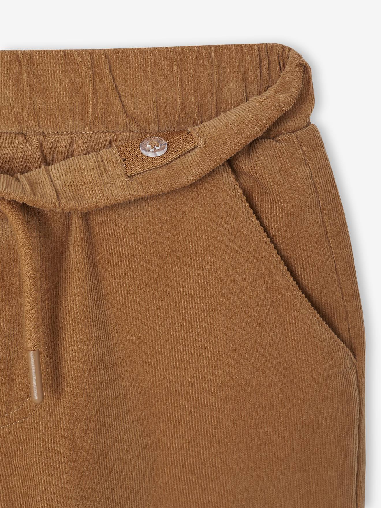 Thumbnail - Jungen Cordhose mit verstellbarem Dehnbund pekannuss