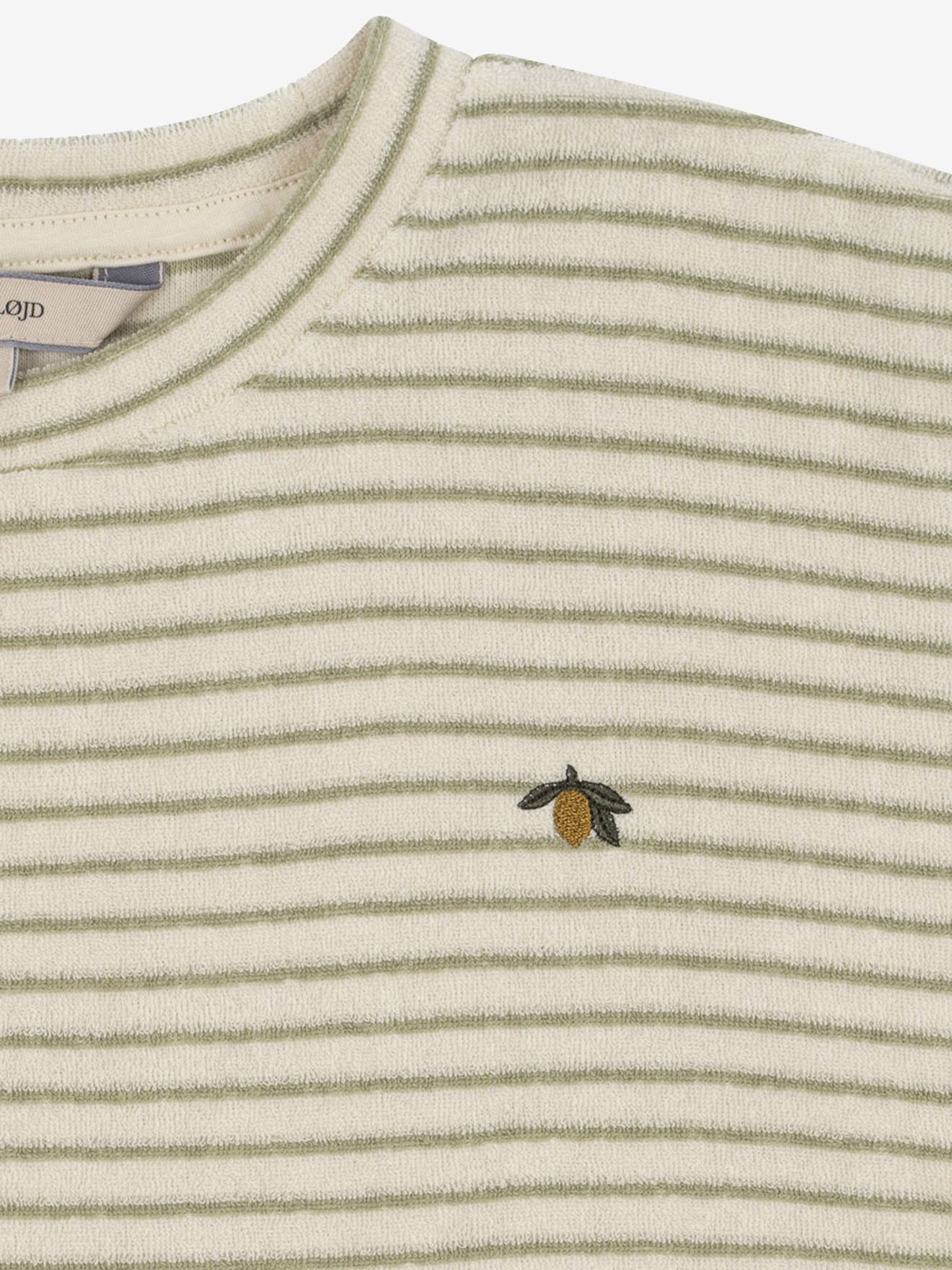 Thumbnail - Gestreiftes Baby-Sweatshirt ITTY Konges Sløjd