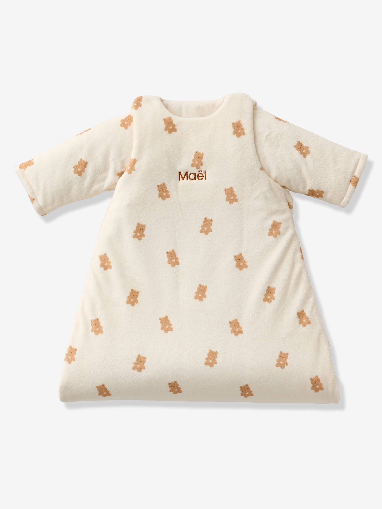 Thumbnail - Baby Winterschlafsack KLEINER BÄR mit abnehmbaren Ärmeln