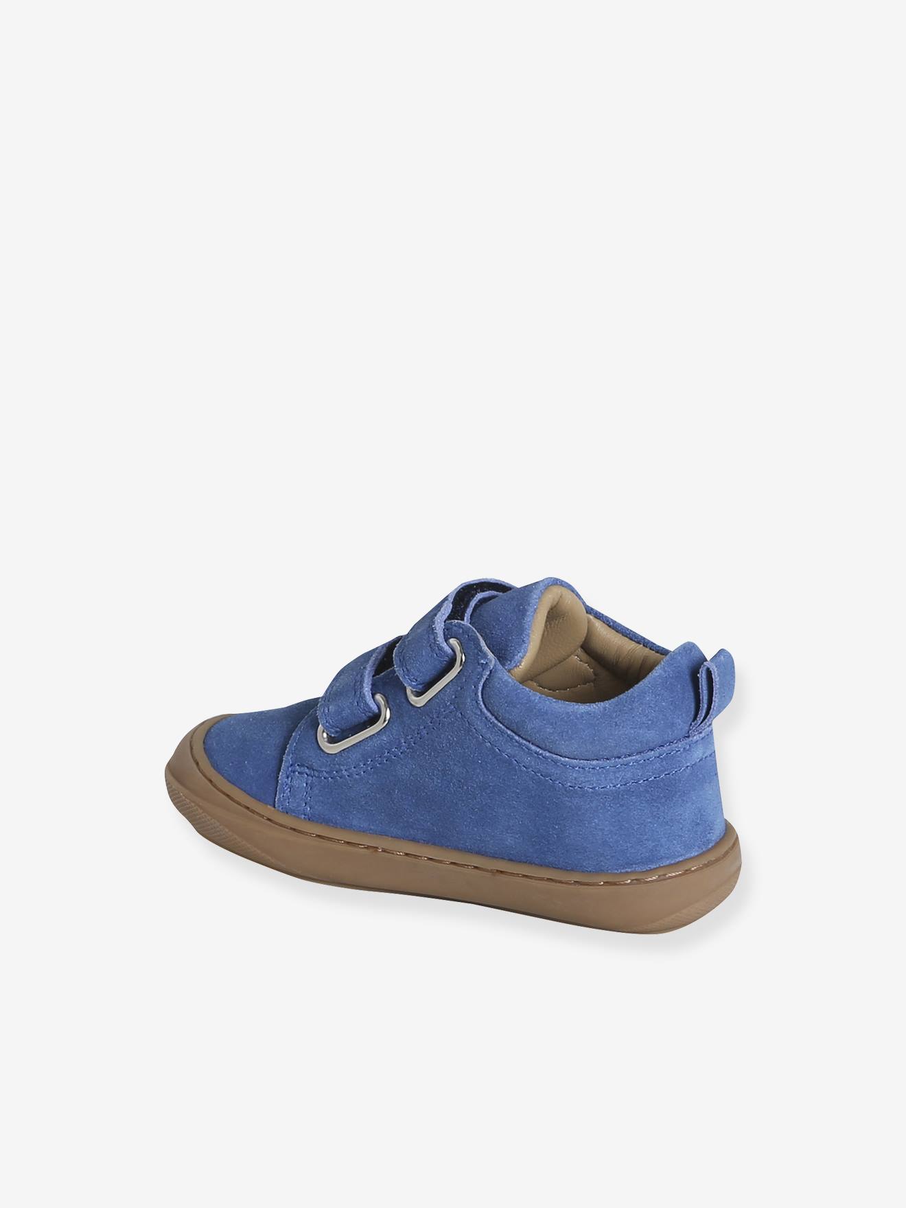 Thumbnail - Baby Lauflernschuhe mit Klett aus weichem Leder elektrisch