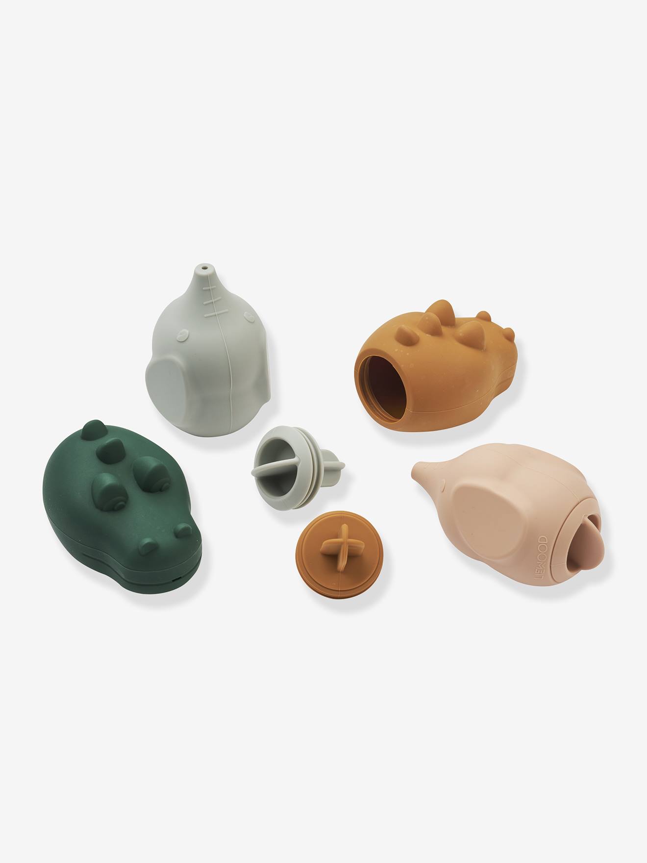 Thumbnail - 4er-Set Badespielzeug Tiere CAROLINA LIEWOOD