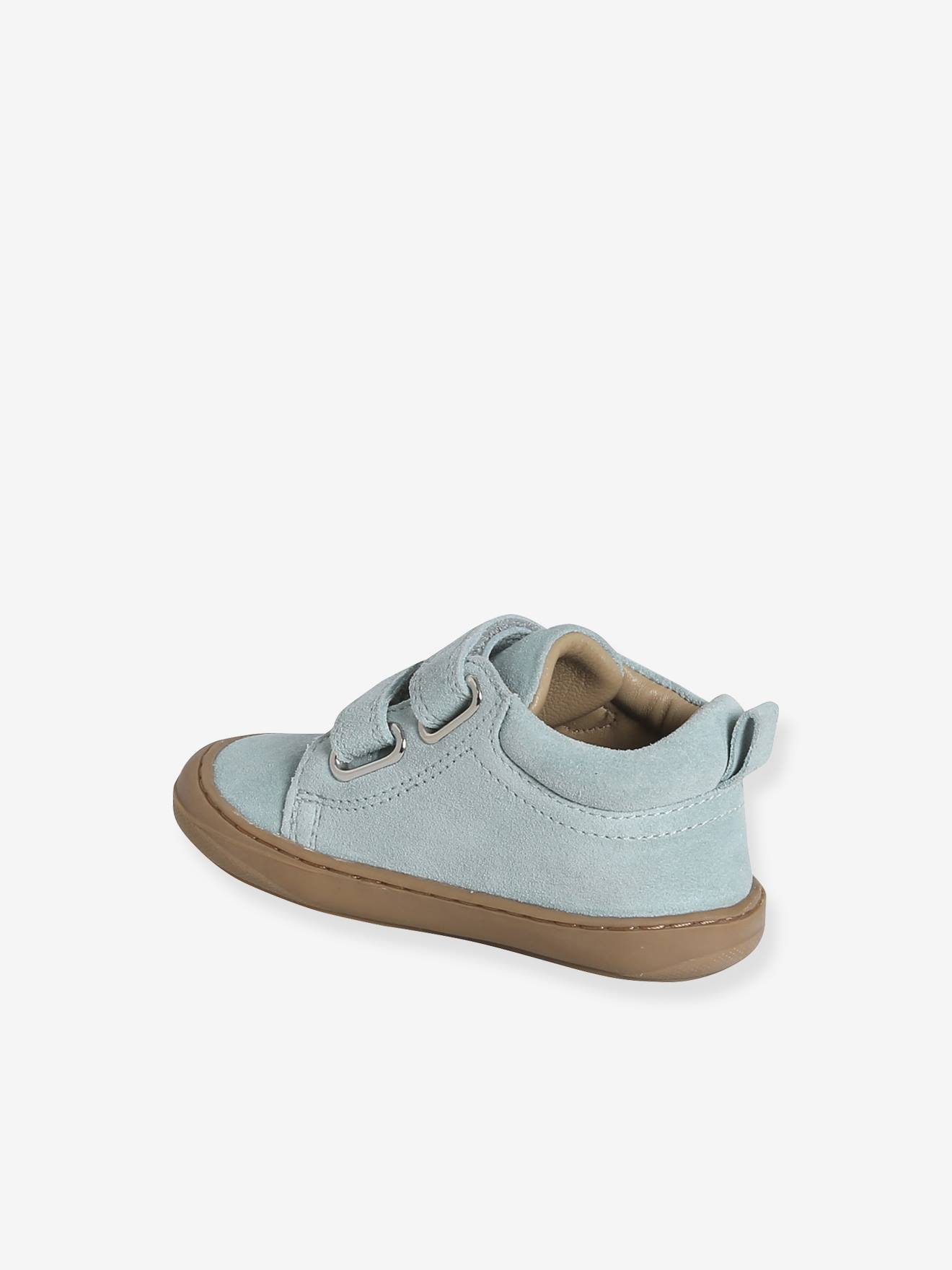 Thumbnail - Baby Lauflernschuhe mit Klett aus weichem Leder