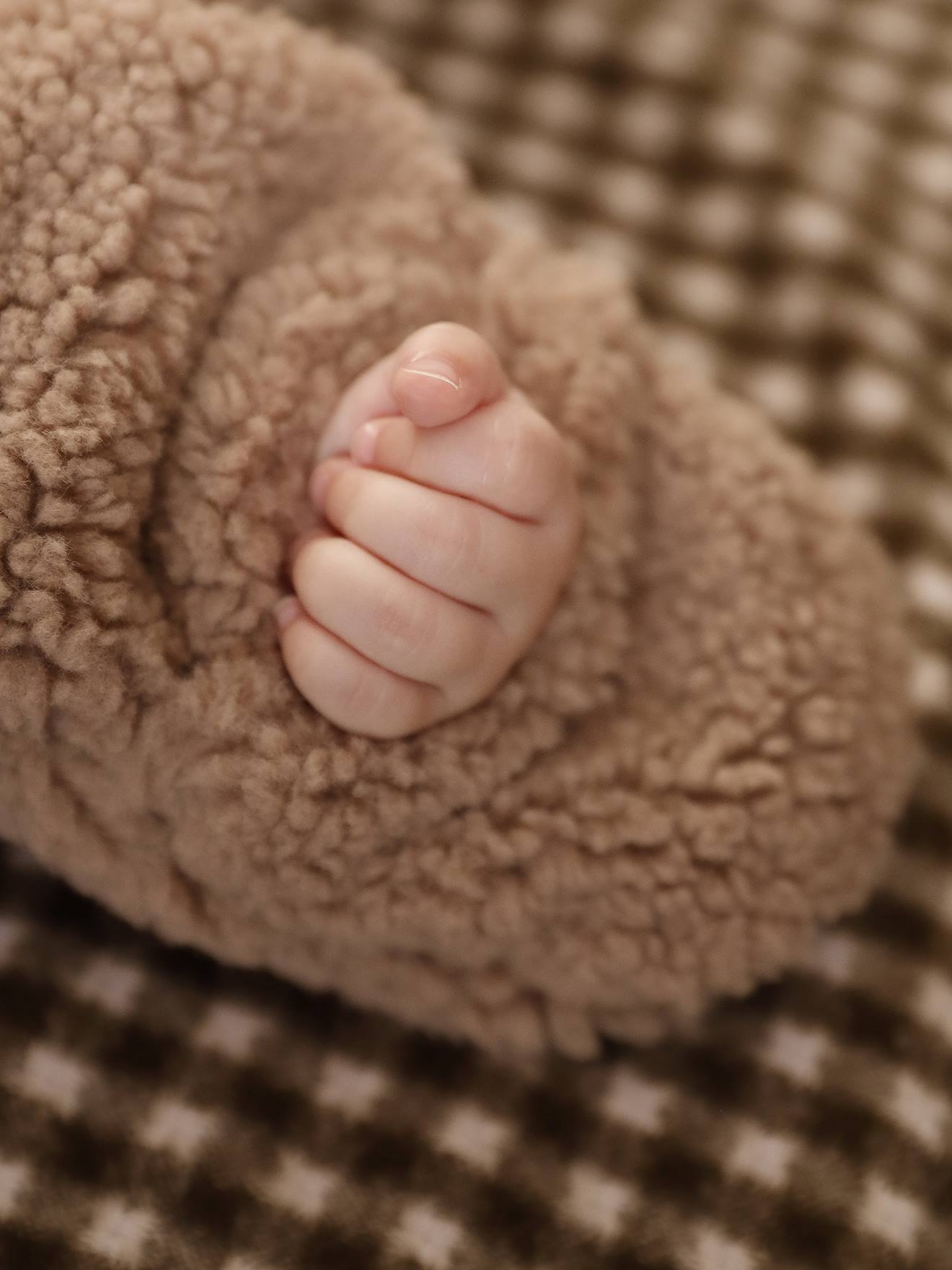 Thumbnail - Baby Winter-Overall aus Webpelz mit Ohren und Recycling-Wattierung