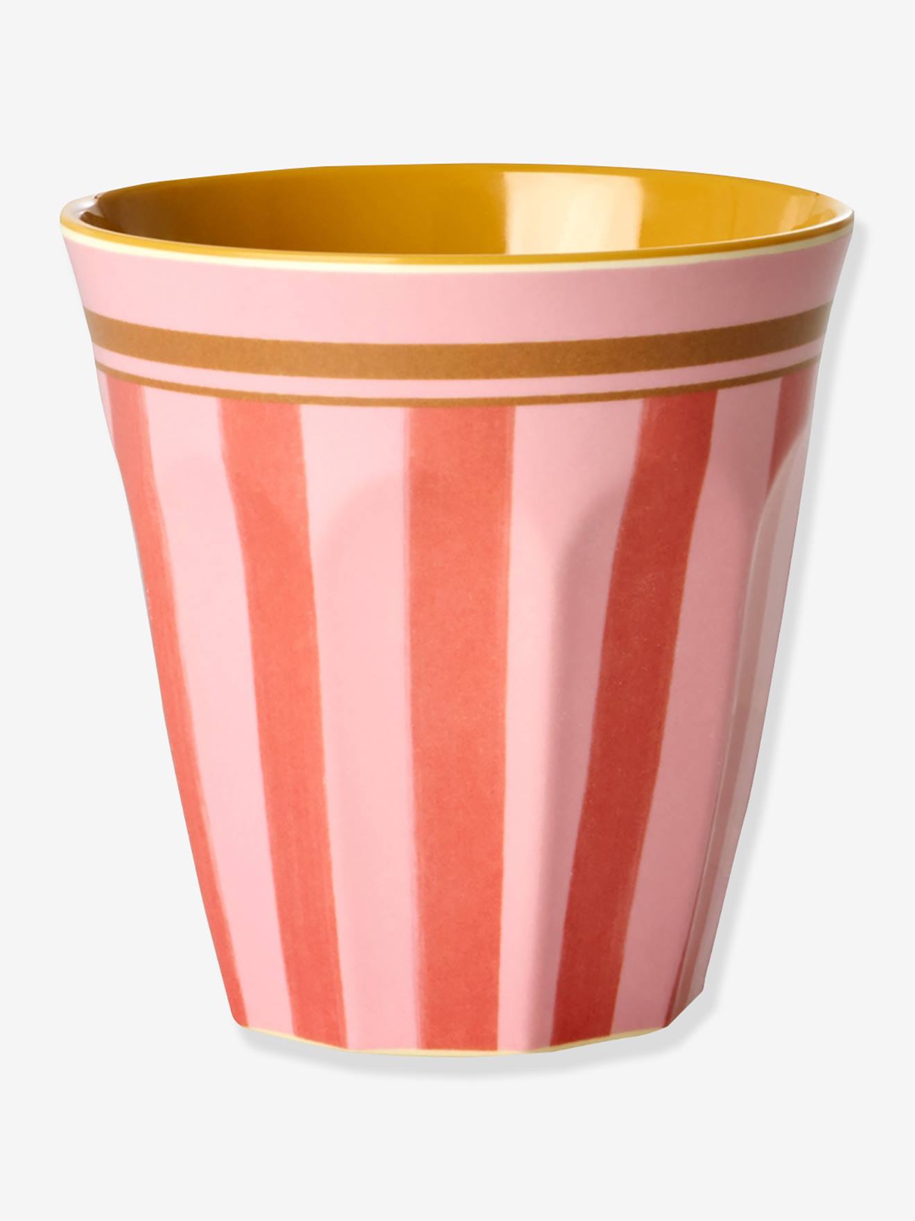 Thumbnail - 6er-Set mittelgroße Melamin-Becher ALL YOU NEED IS LOVE AND... PRINTS rice