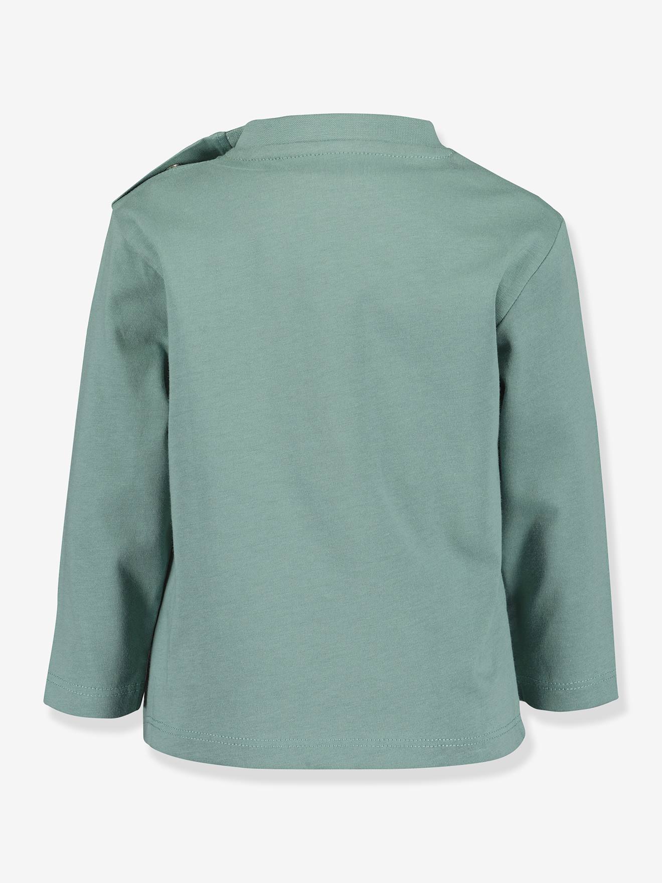 Thumbnail - Jungen Baby Shirt mit 3D-Drachen BLUE SEVEN englisch