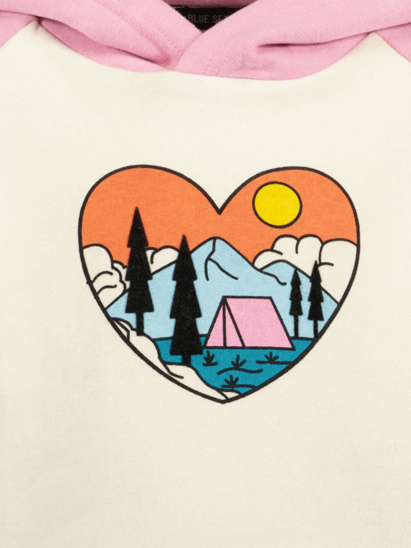 Thumbnail - Mädchen Kapuzensweatshirt BLUE SEVEN