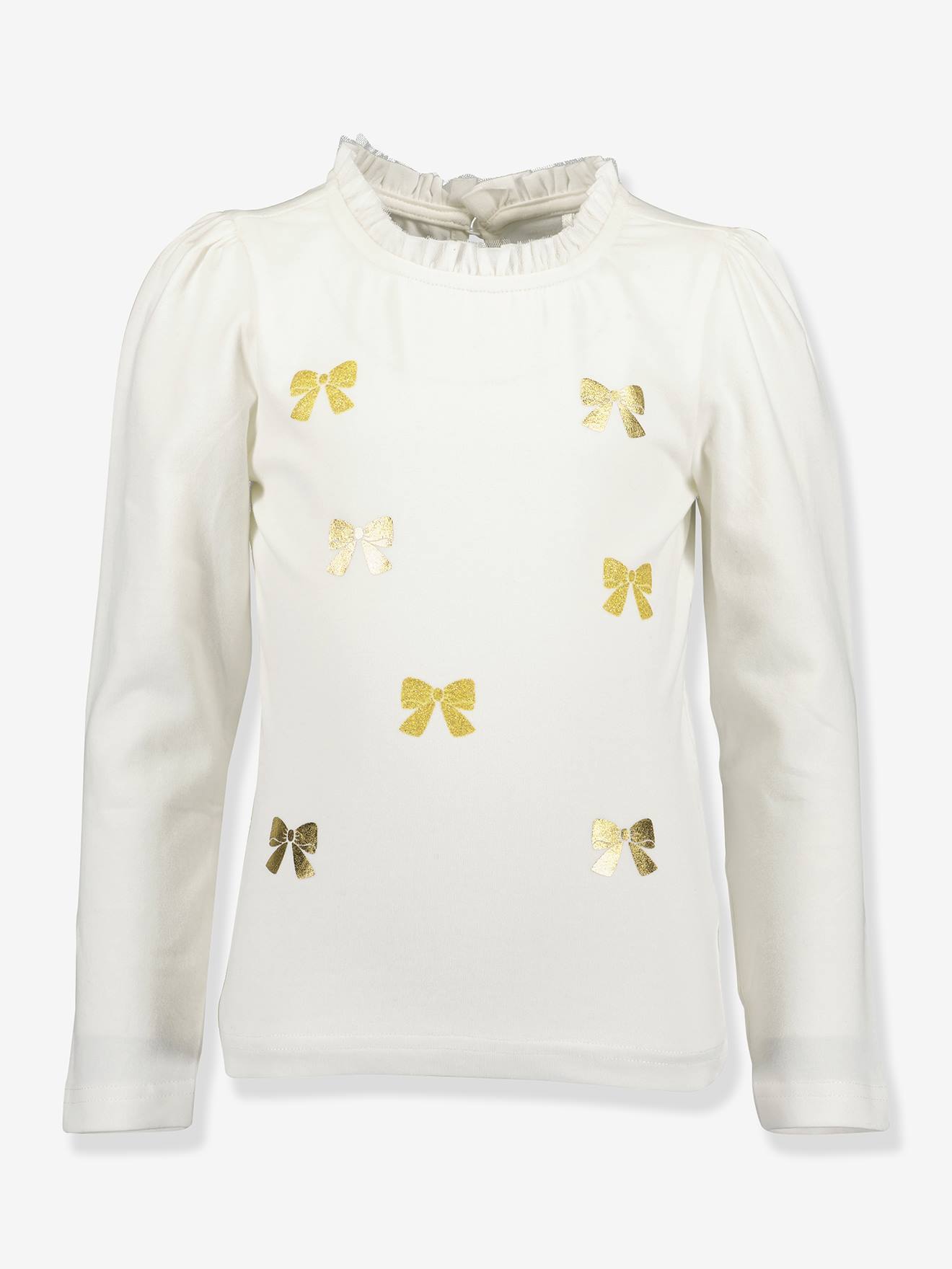 M&auml;dchen Shirt mit T&uuml;ll-Details BLUE SEVEN