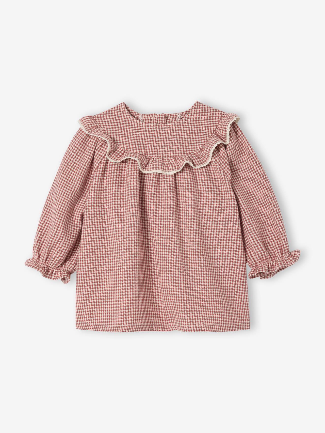 Baby Flanellkleid mit Vichykaro