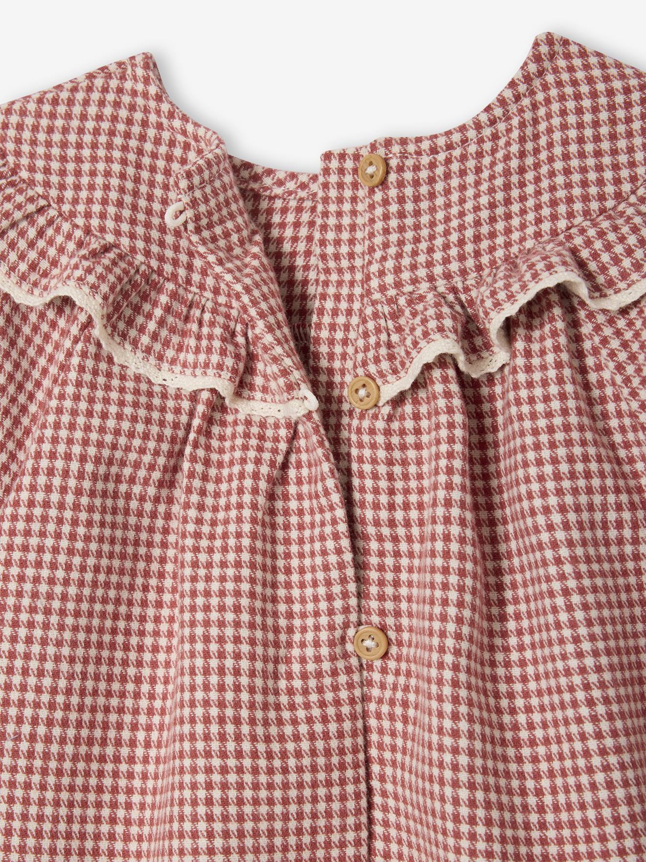 Thumbnail - Baby Flanellkleid mit Vichykaro