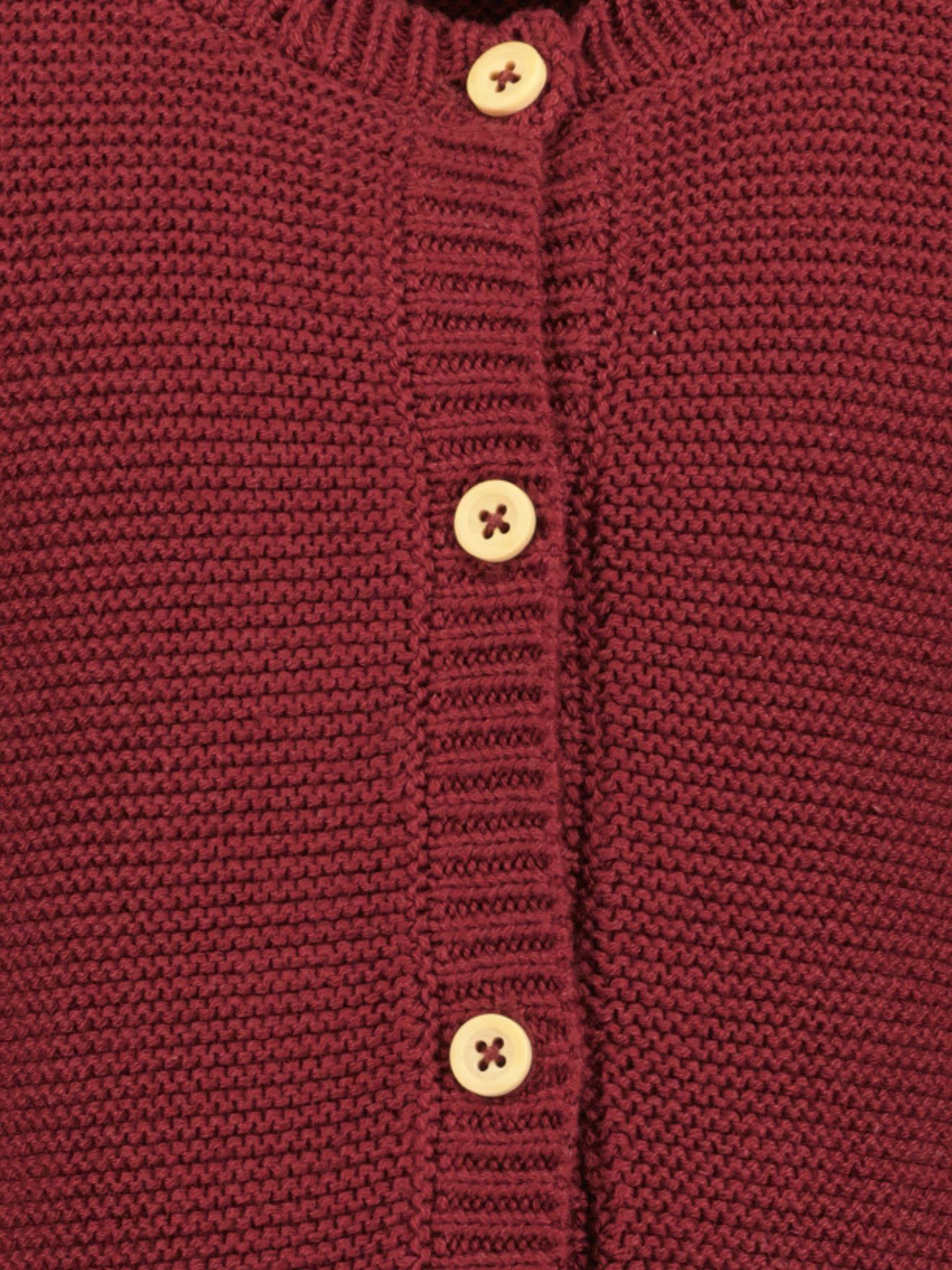 Thumbnail - Mädchen Strickjacke mit Muschelsaum BLUE SEVEN