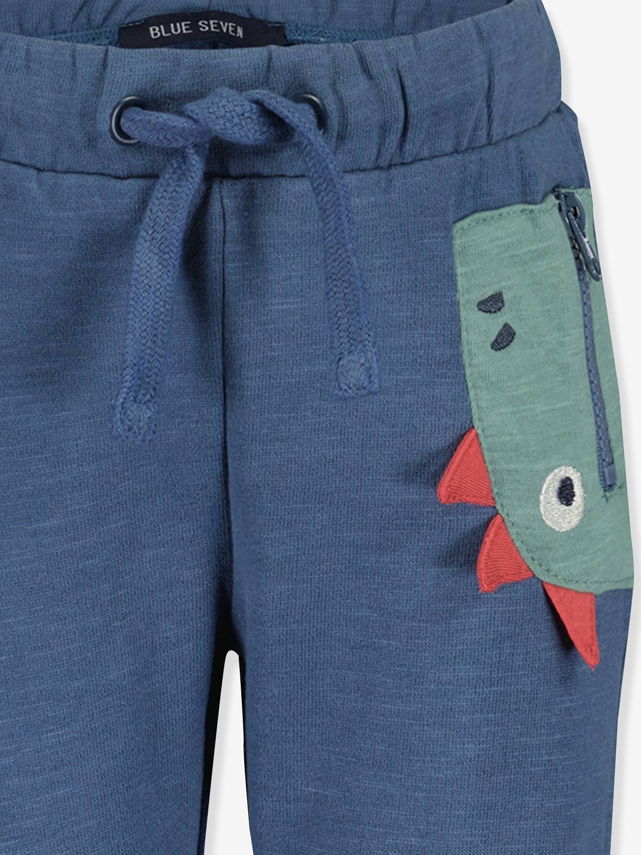 Thumbnail - Jungen Baby Joggpants mit Drachen BLUE SEVEN