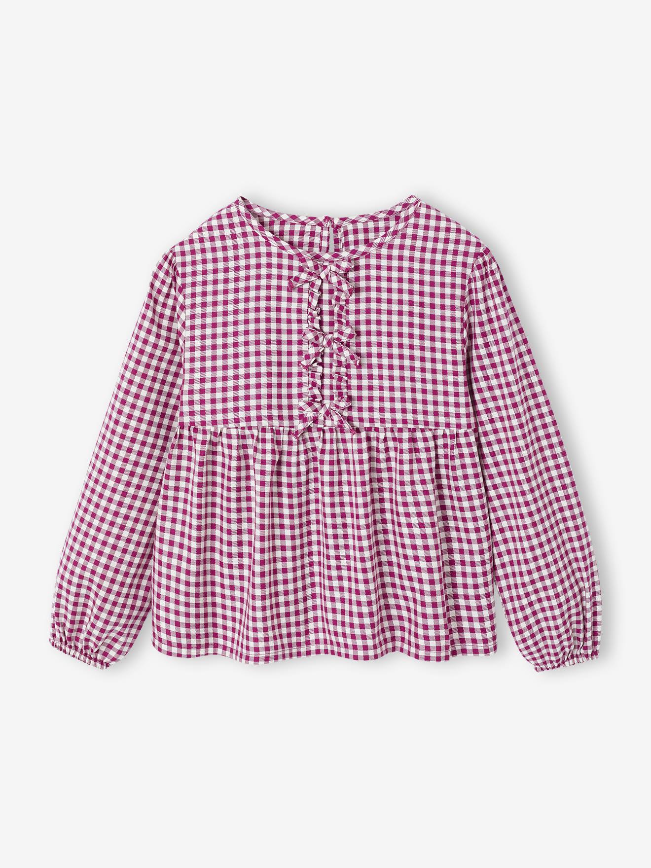 Thumbnail - Mädchen Bluse mit Blumenmuster
