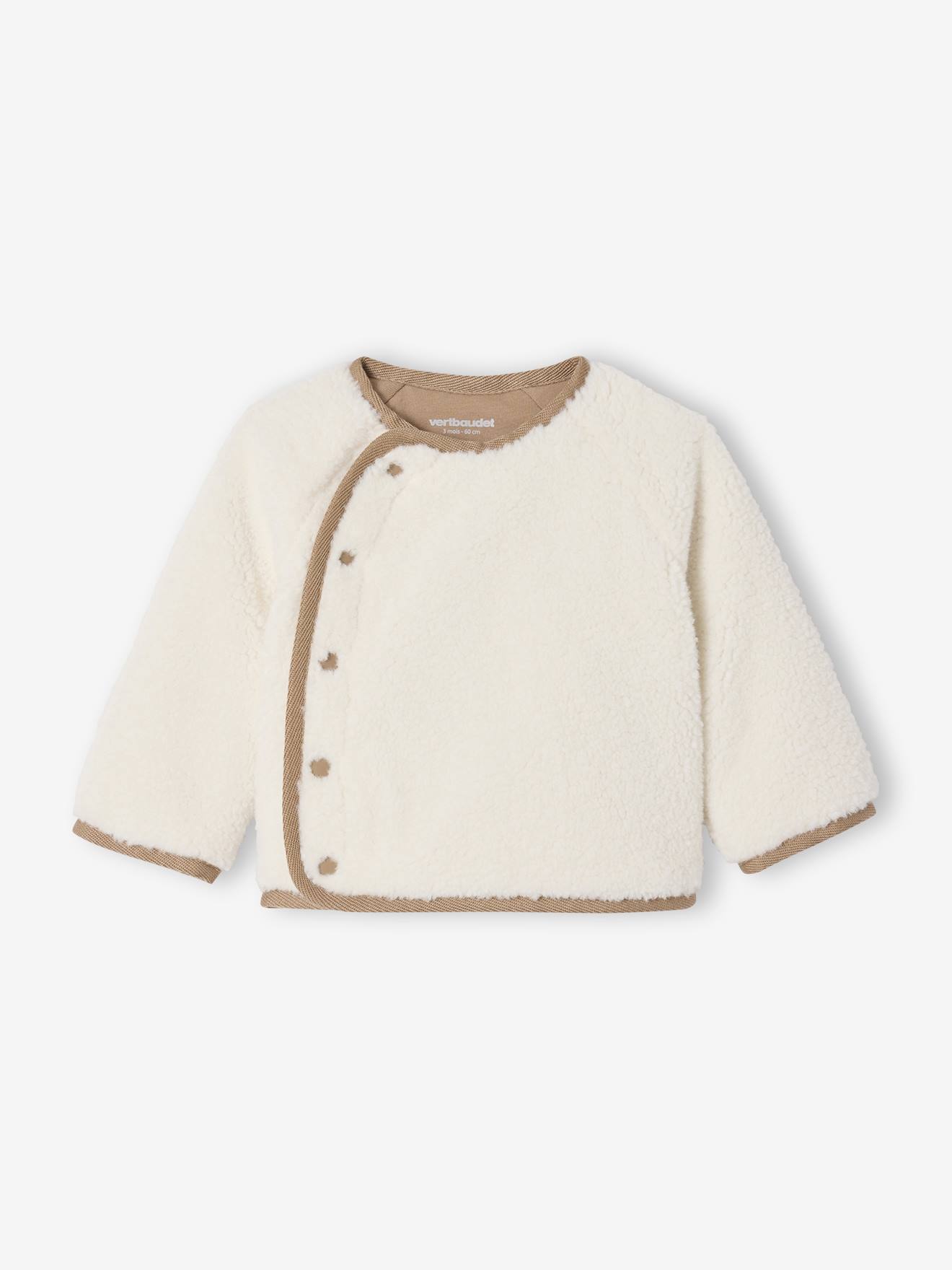 Baby Fleece-Pullover mit Baumwollfutter