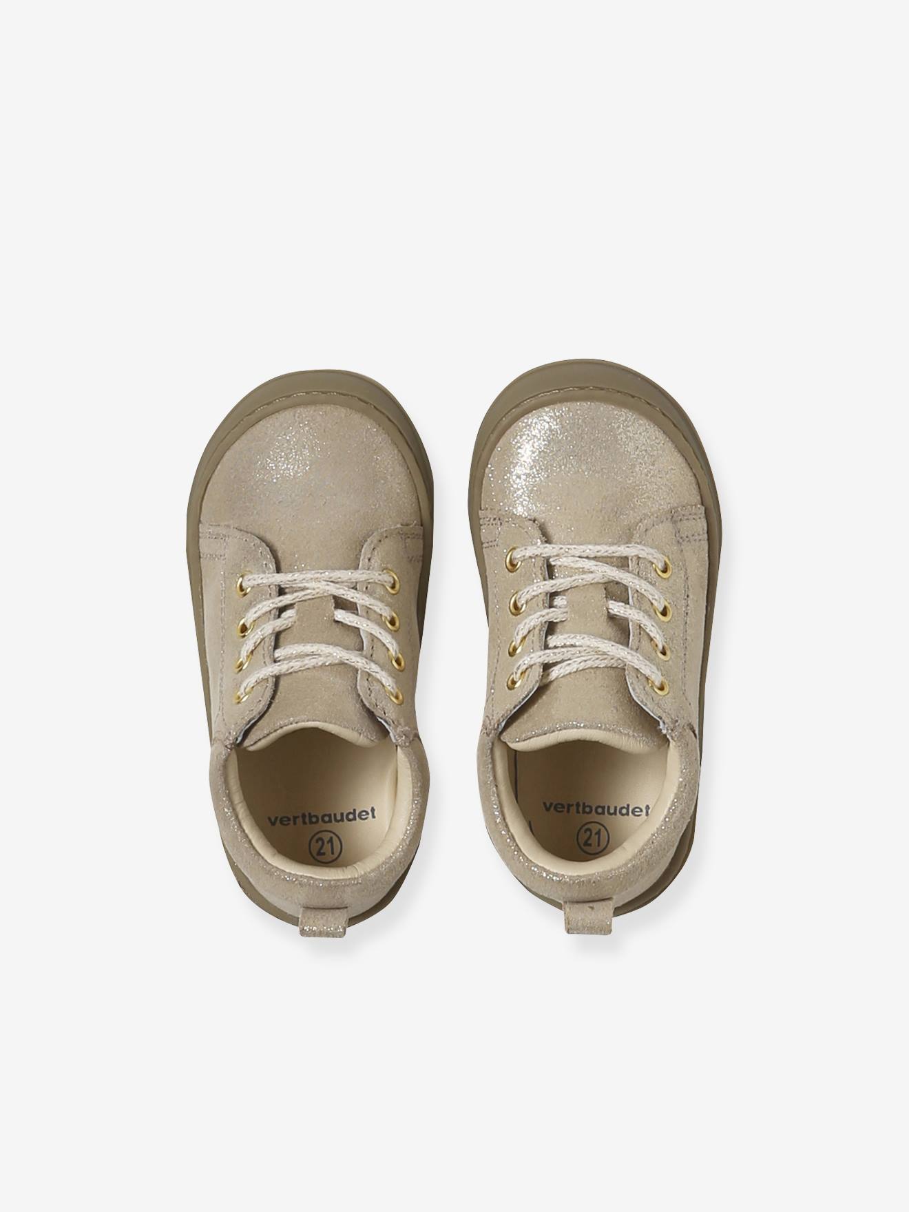 Thumbnail - Mädchen Baby Krabbelschuhe