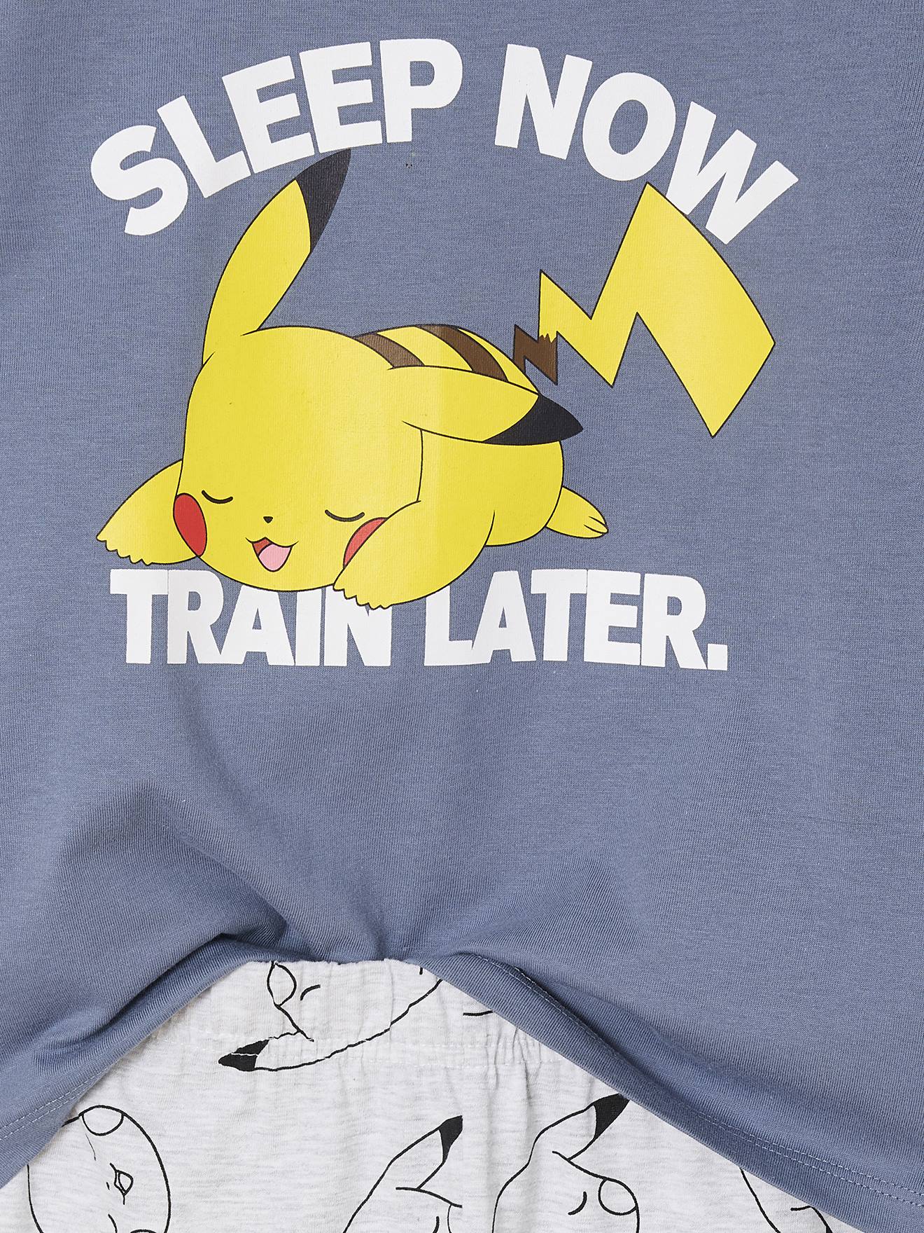 Thumbnail - Jungen Schlafanzug POKEMON mit Pikachu-Print