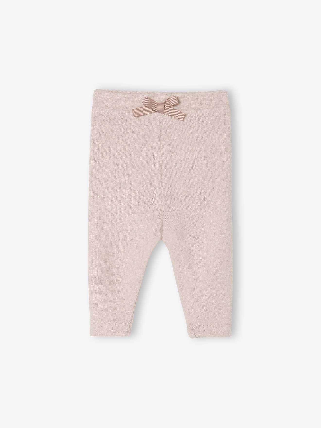 Baby Strick-Leggings mit Dehnbund