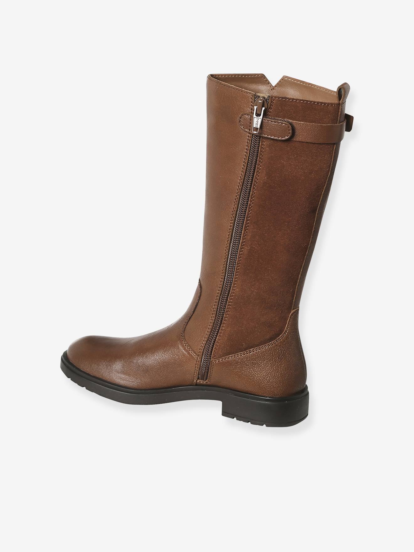 Thumbnail - Leder-Boots mit verstellbarer Schnalle