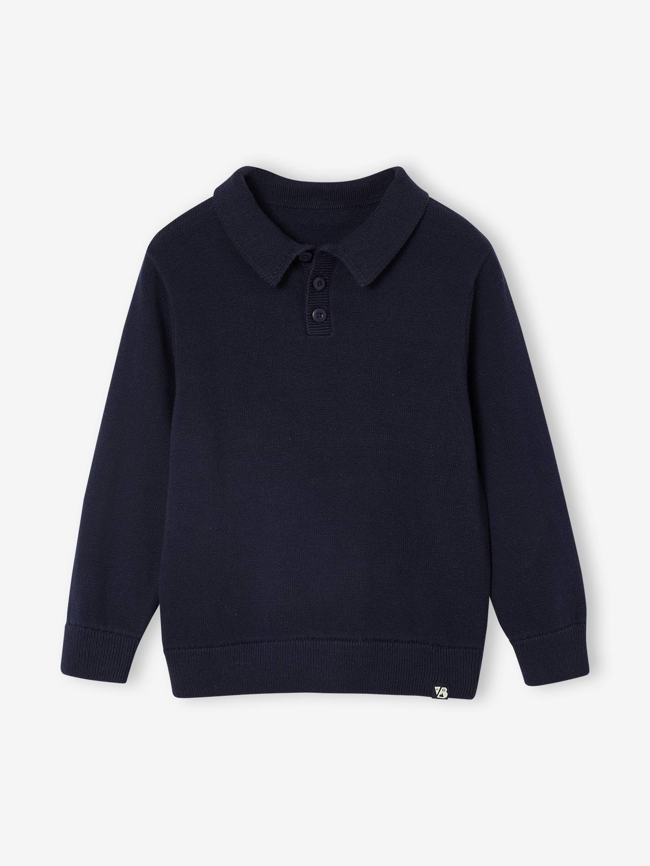 Pullover mit Polokragen Jungen