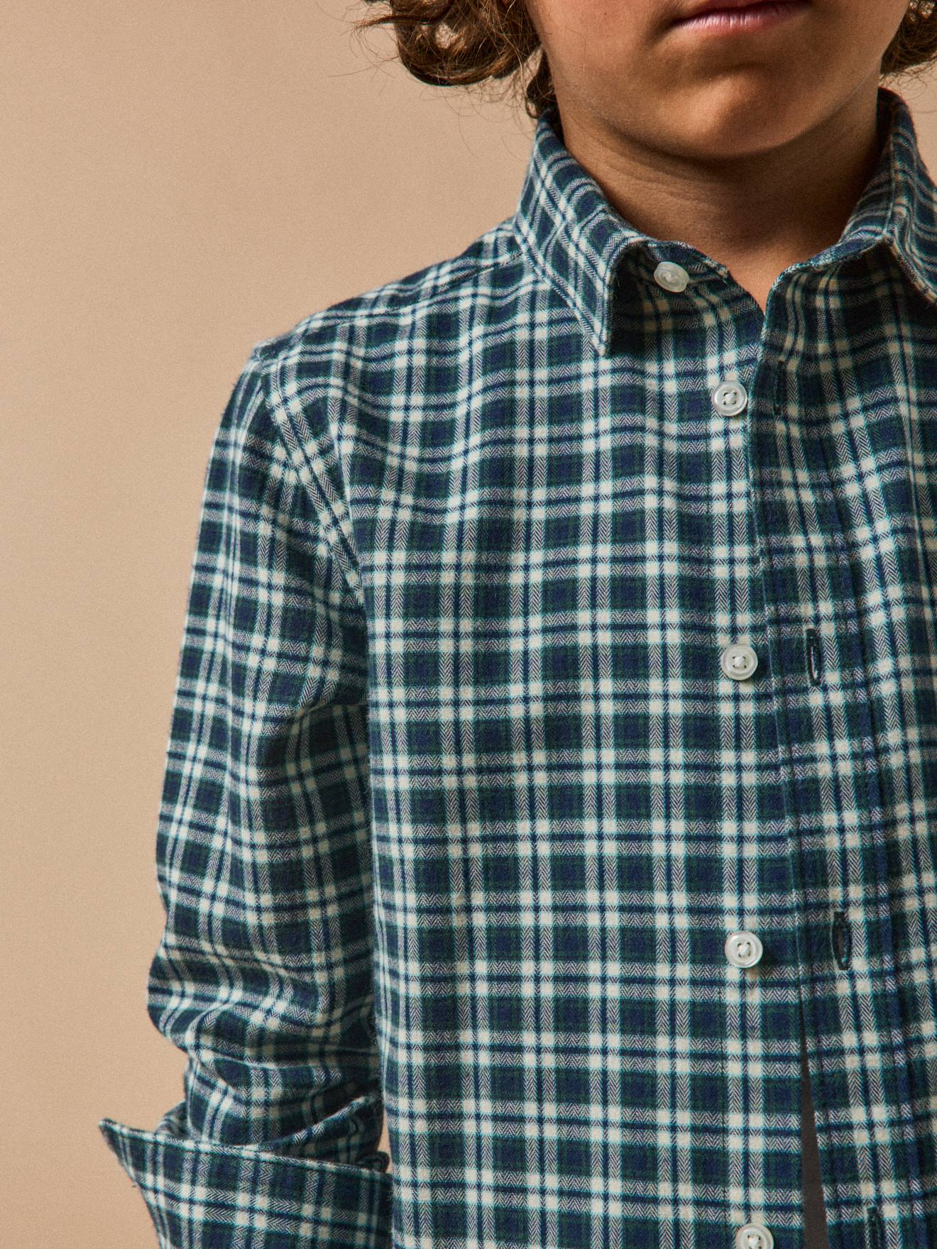 Thumbnail - Flanellhemd Jungen CYRILLUS