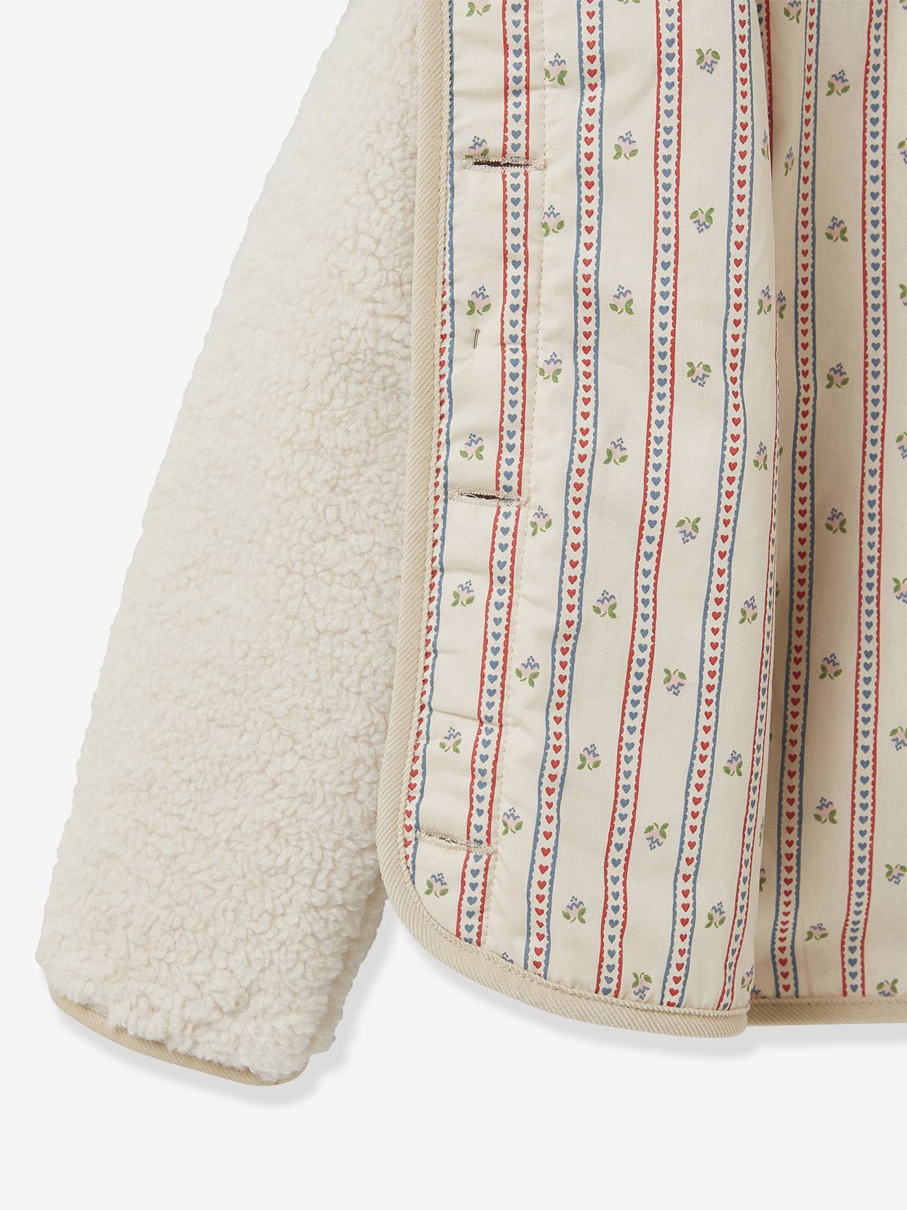 Thumbnail - Jacke aus Teddyfleece Mädchen CYRILLUS