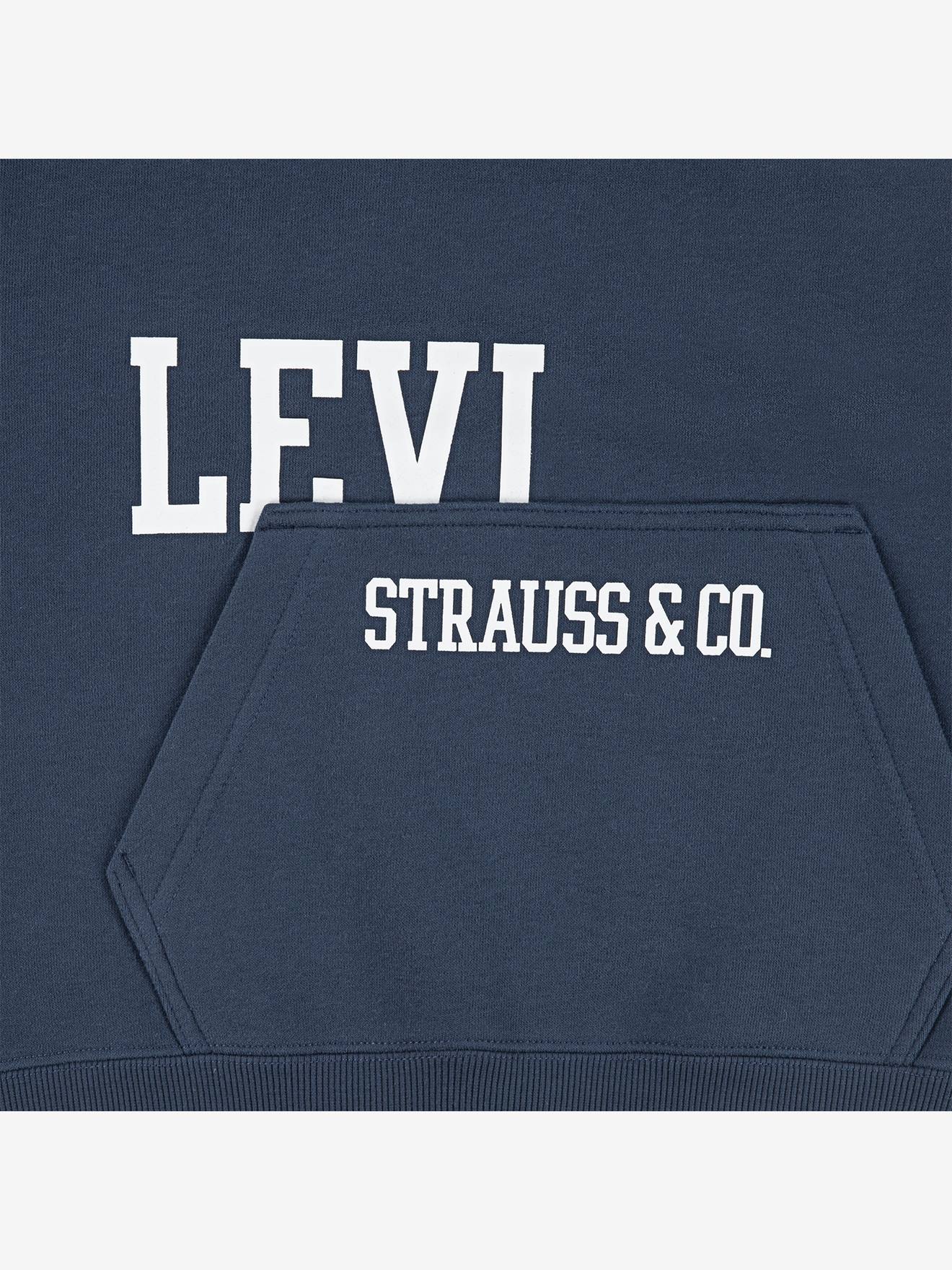 Thumbnail - Kapuzensweatshirt Cutoff Kinder Levi's