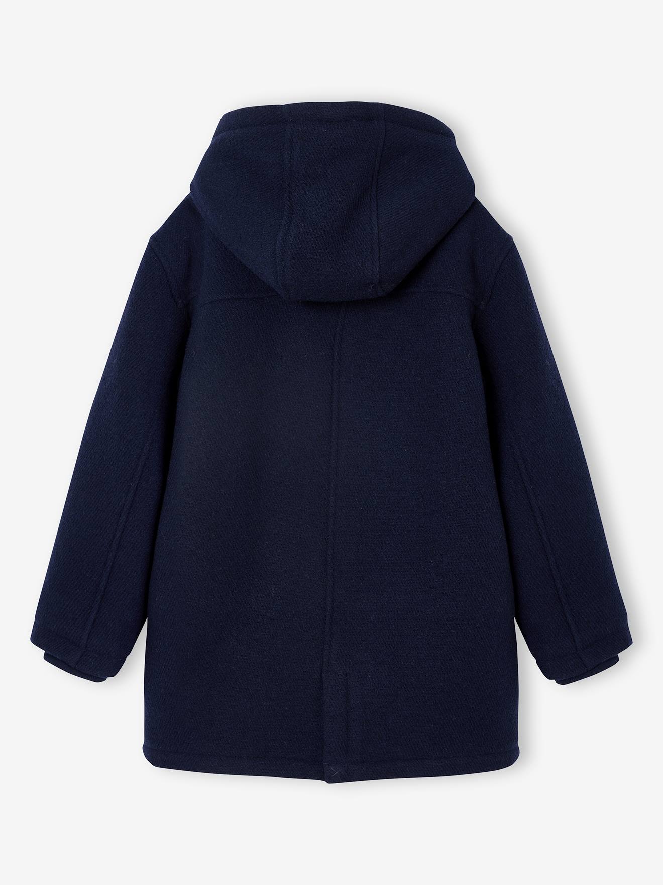 Thumbnail - Jungen Dufflecoat mit Teddyfleece und Recycling-Wattierung