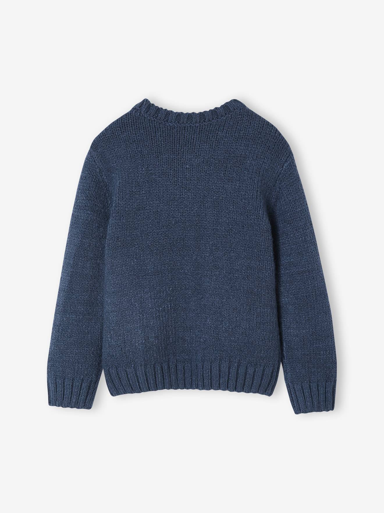 Thumbnail - Pullover mit Zopfmuster für Jungen