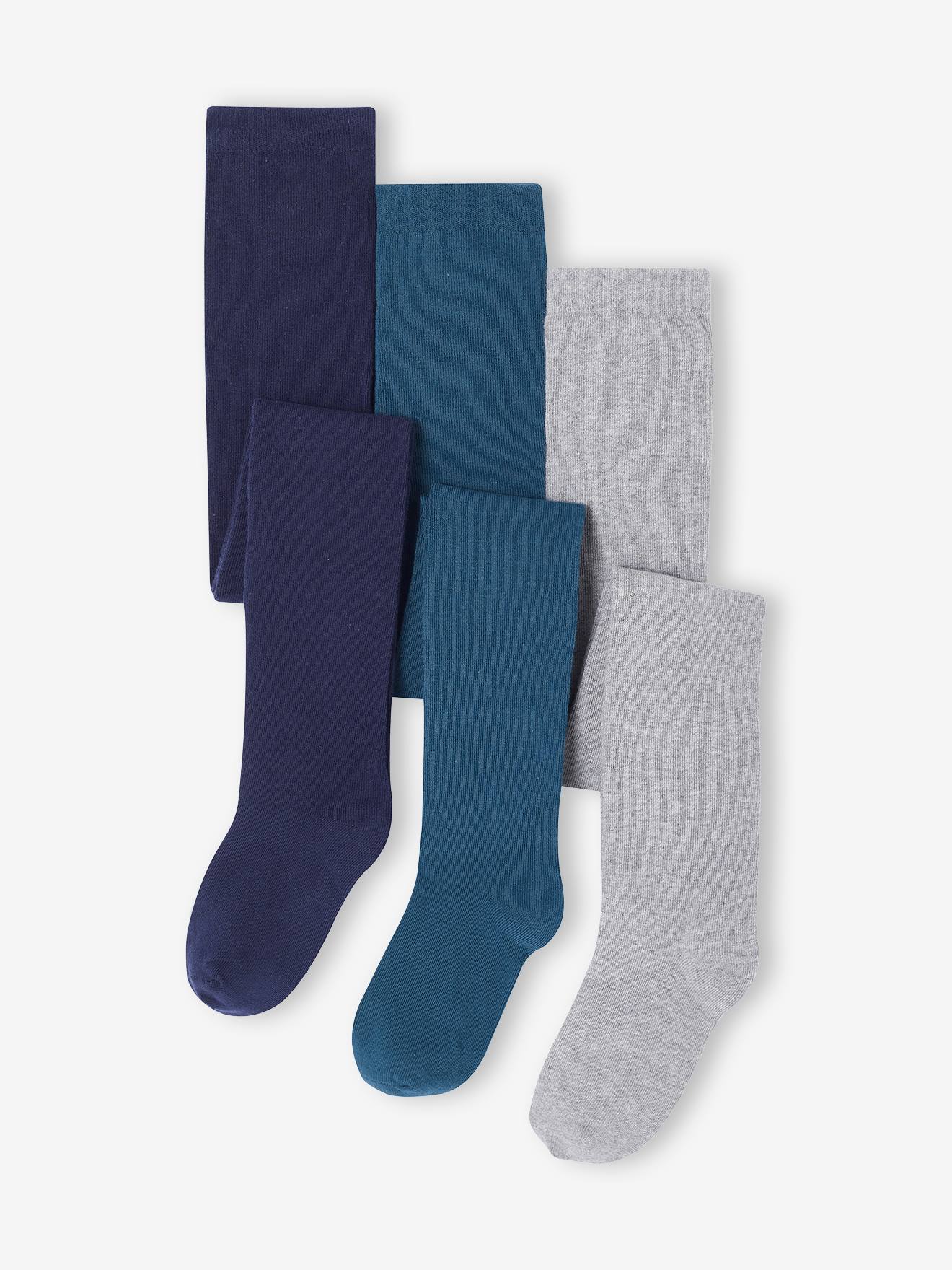 3er-Pack Mädchen Strumpfhosen BASIC