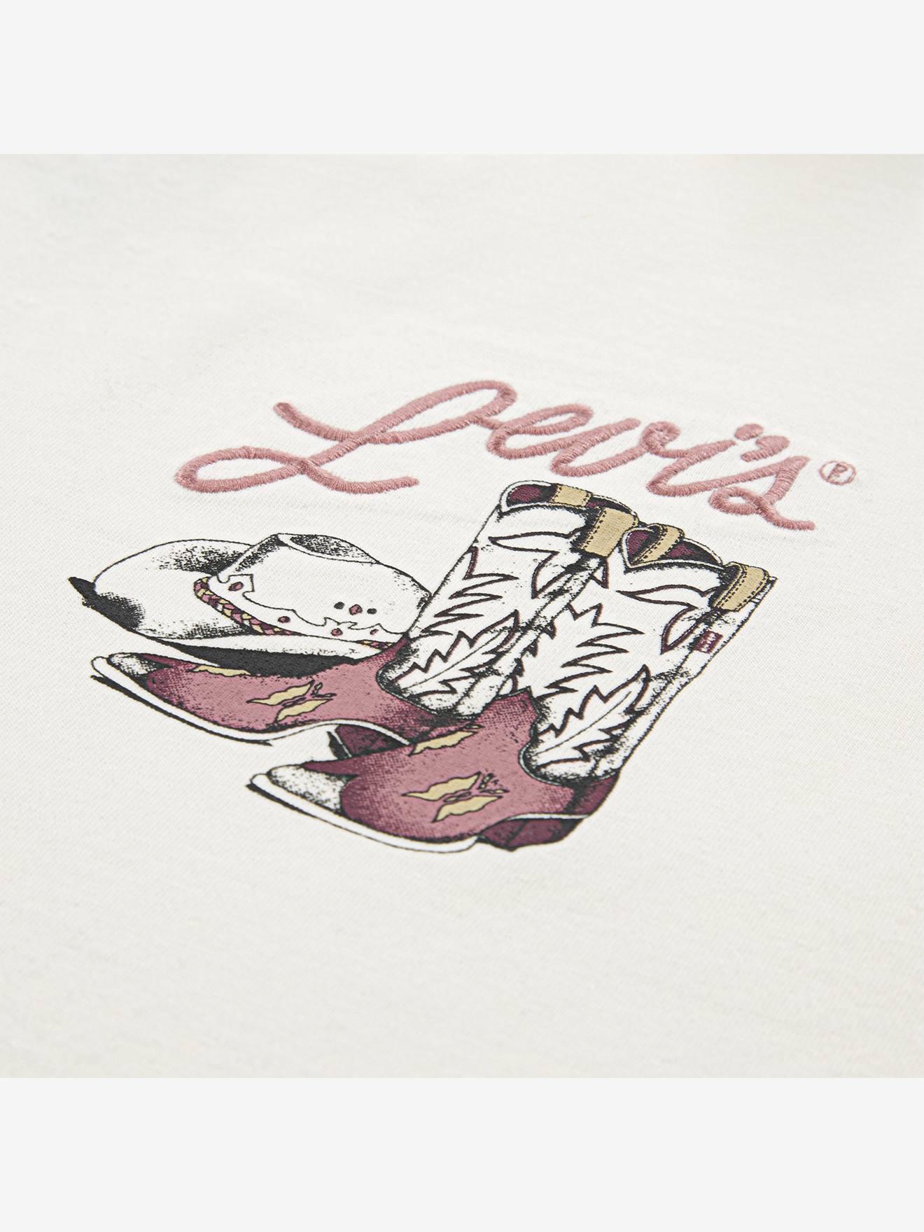 Thumbnail - Oversized T-Shirt Levi's mit Western-Print