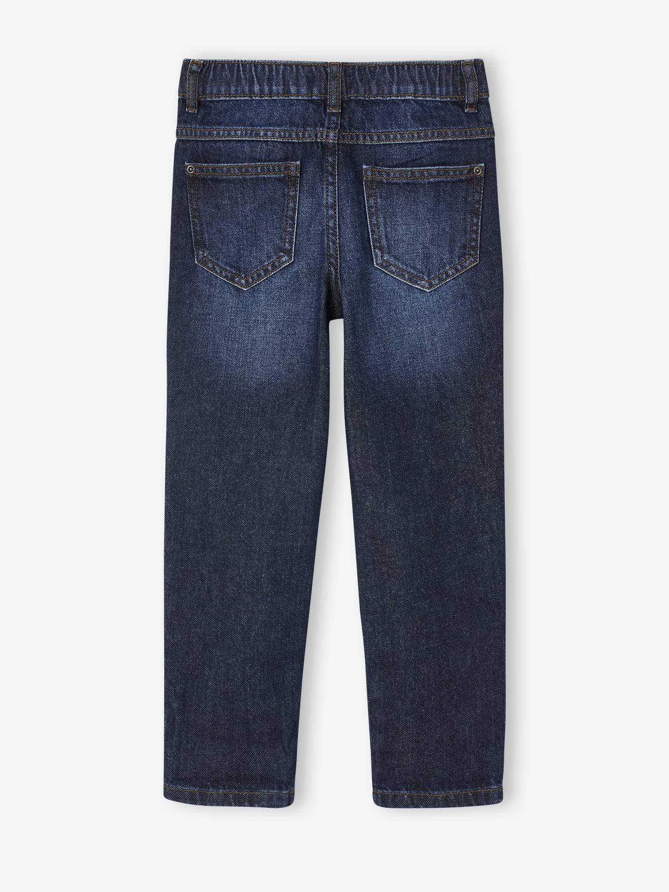 Thumbnail - Weite Kinder Jeans mit verstellbarem Dehnbund