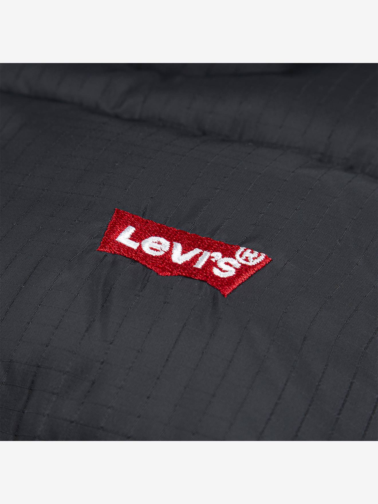 Thumbnail - Kinder Steppweste mit Kapuze aus Ripstop Levi's